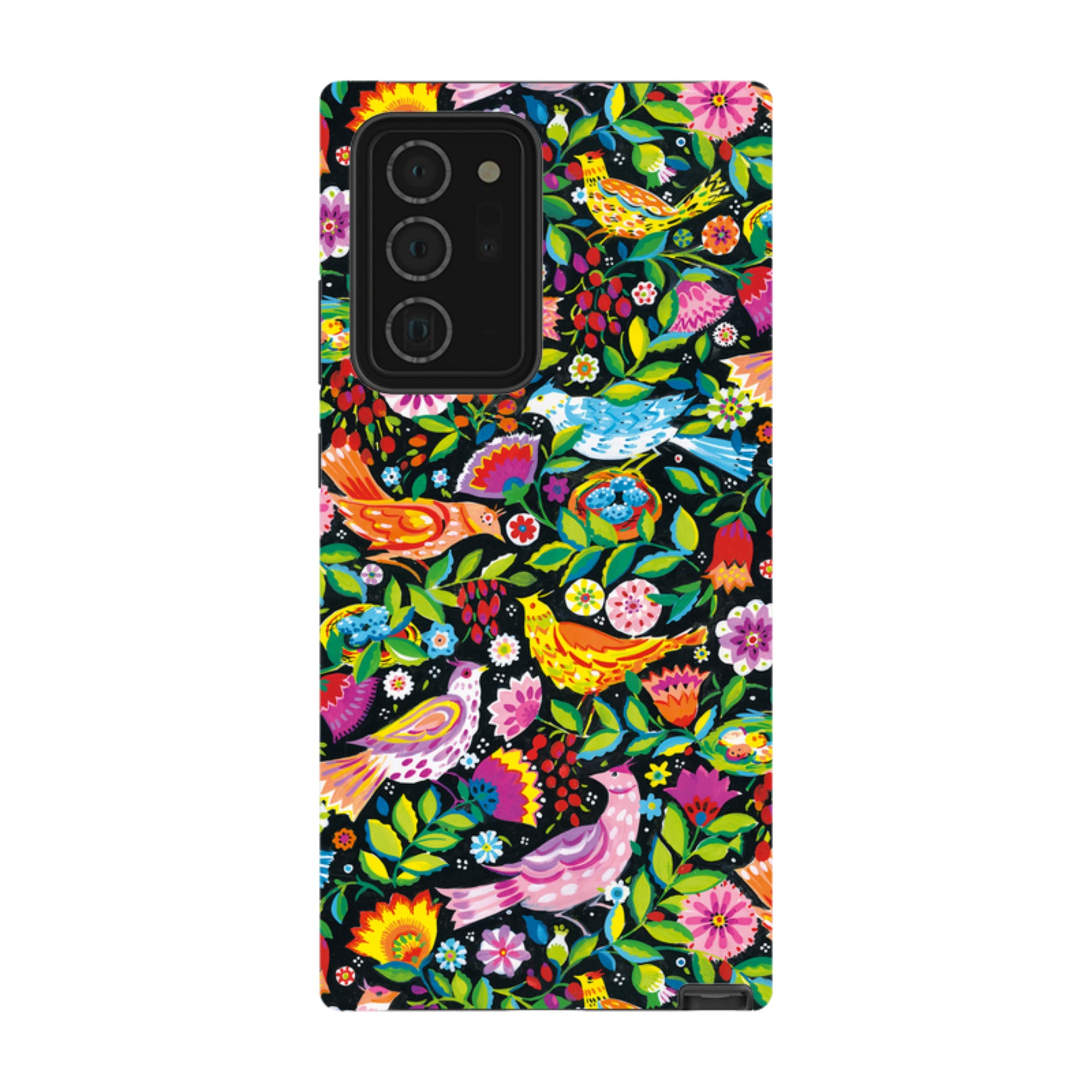 Samsung Tough Case - Folk Birds By Sarah Campbell