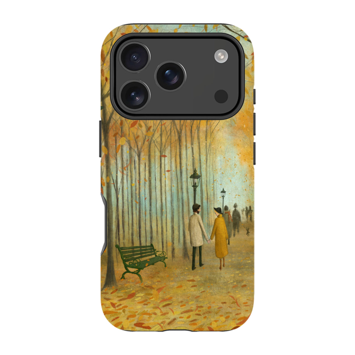 iPhone MagSafe Tough Case - Autumn Walk By Maja Lindberg