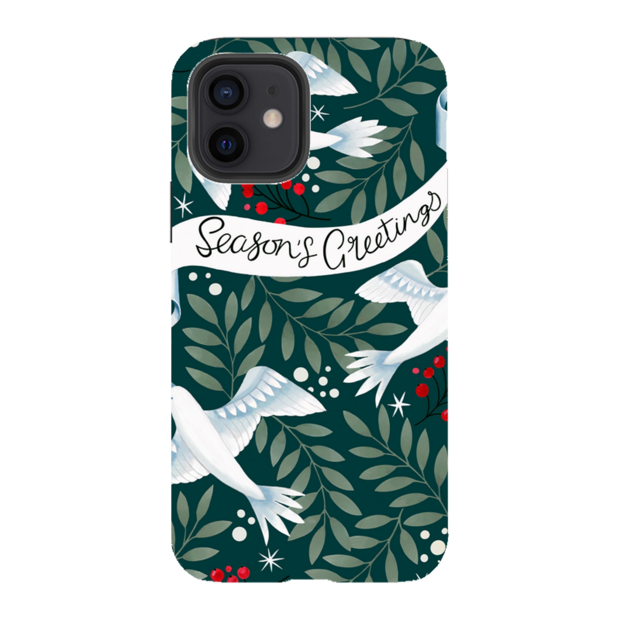 iPhone Tough Case - Seasons Greetings By Bex Parkin