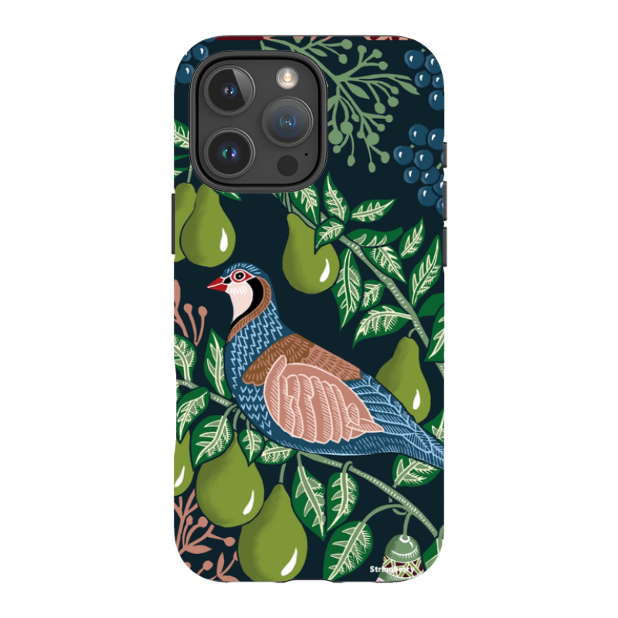 iPhone Tough Case - Partridge In Pear Tree By Kate Heiss