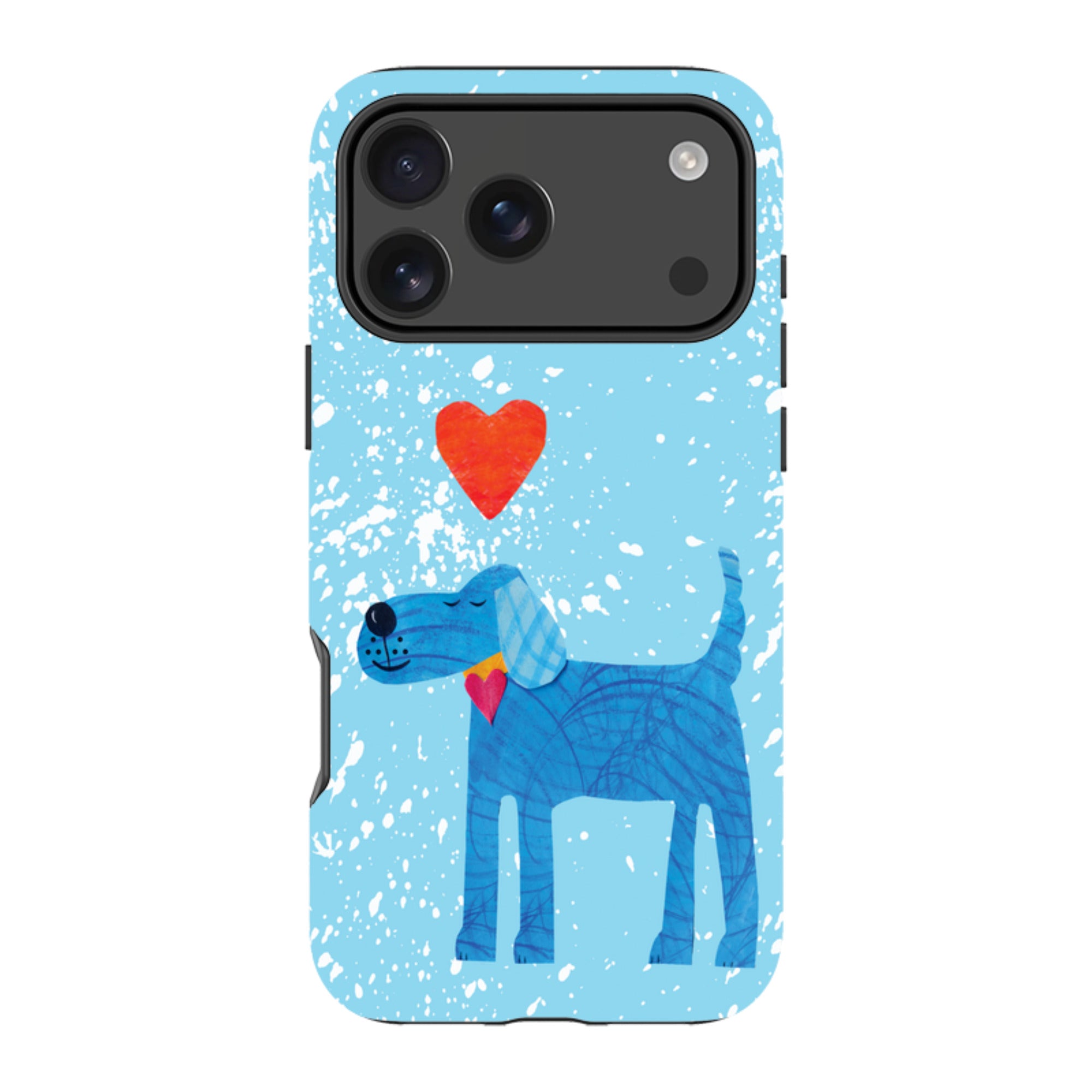 iPhone Tough Case - Blue Dog By Tracey English