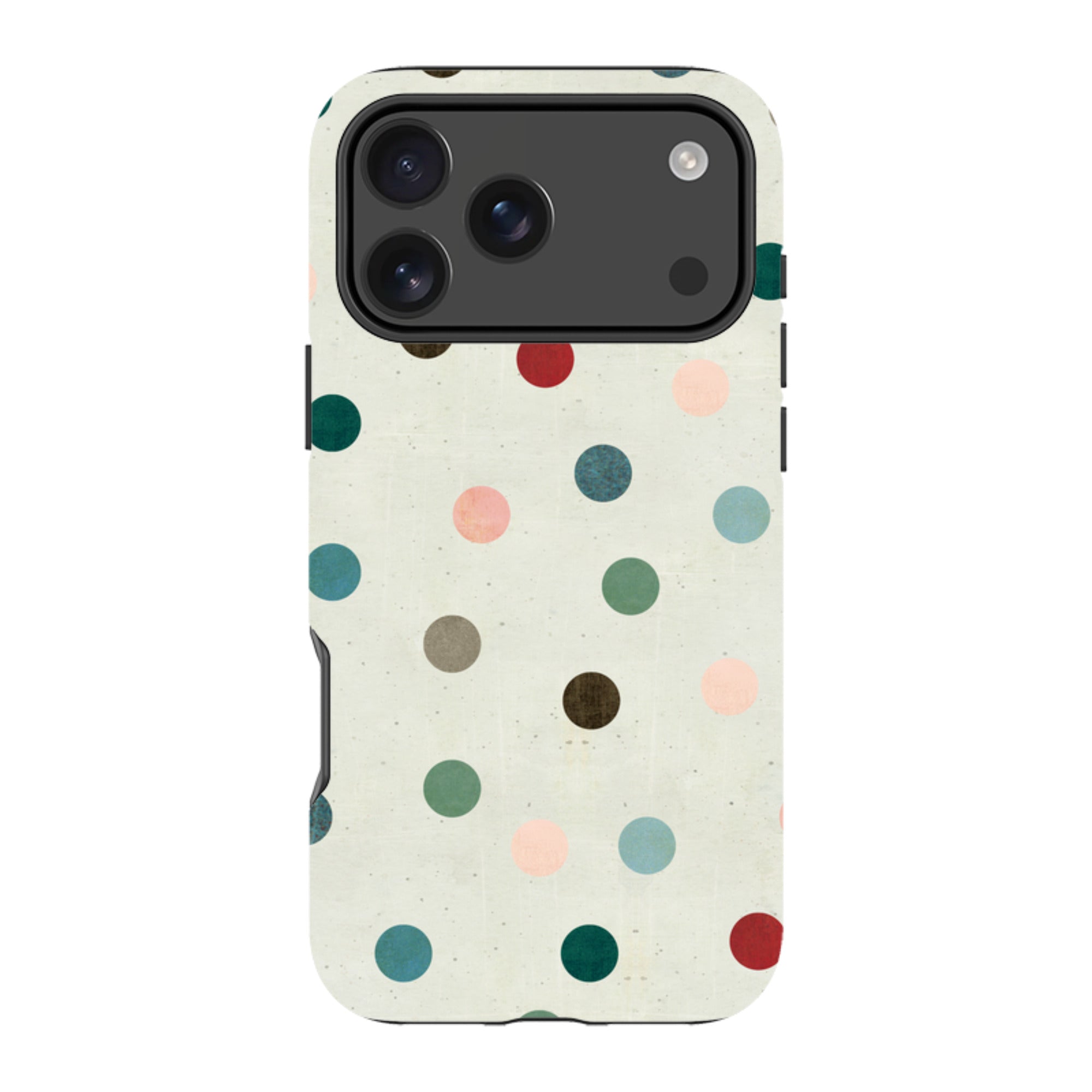 iPhone Tough Case - Whale Rider Dots By Katherine Quinn
