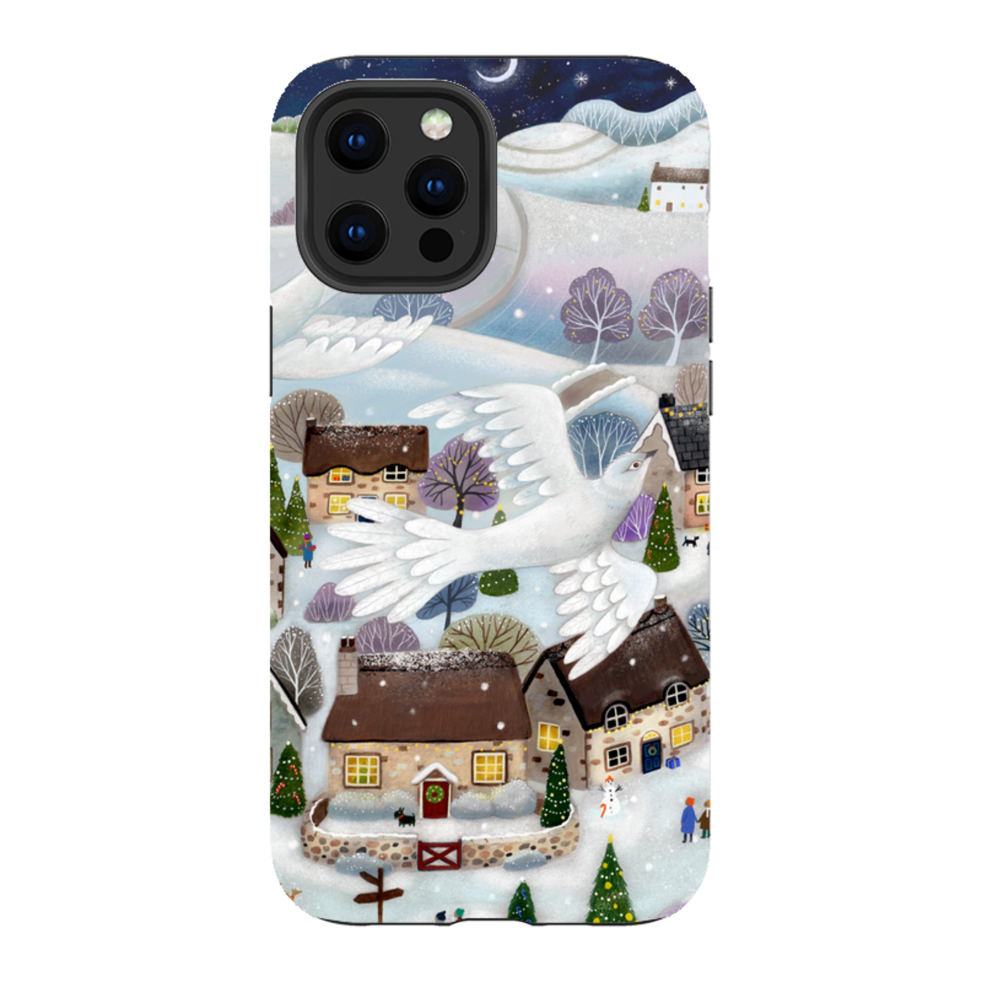 iPhone Tough Case - Advent Doves By Bex Parkin