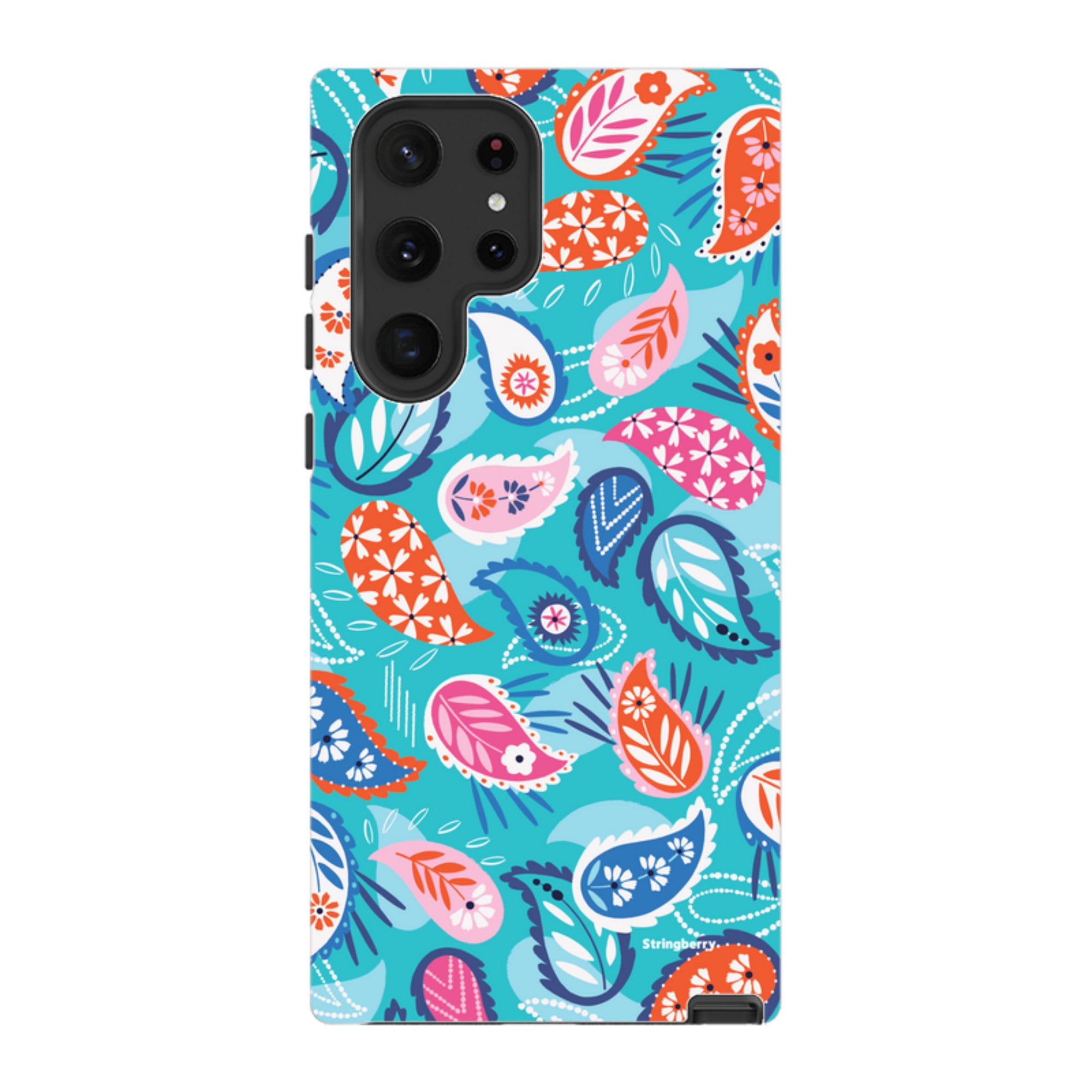 Samsung Tough Case - Paisley Blue By Ali Brookes