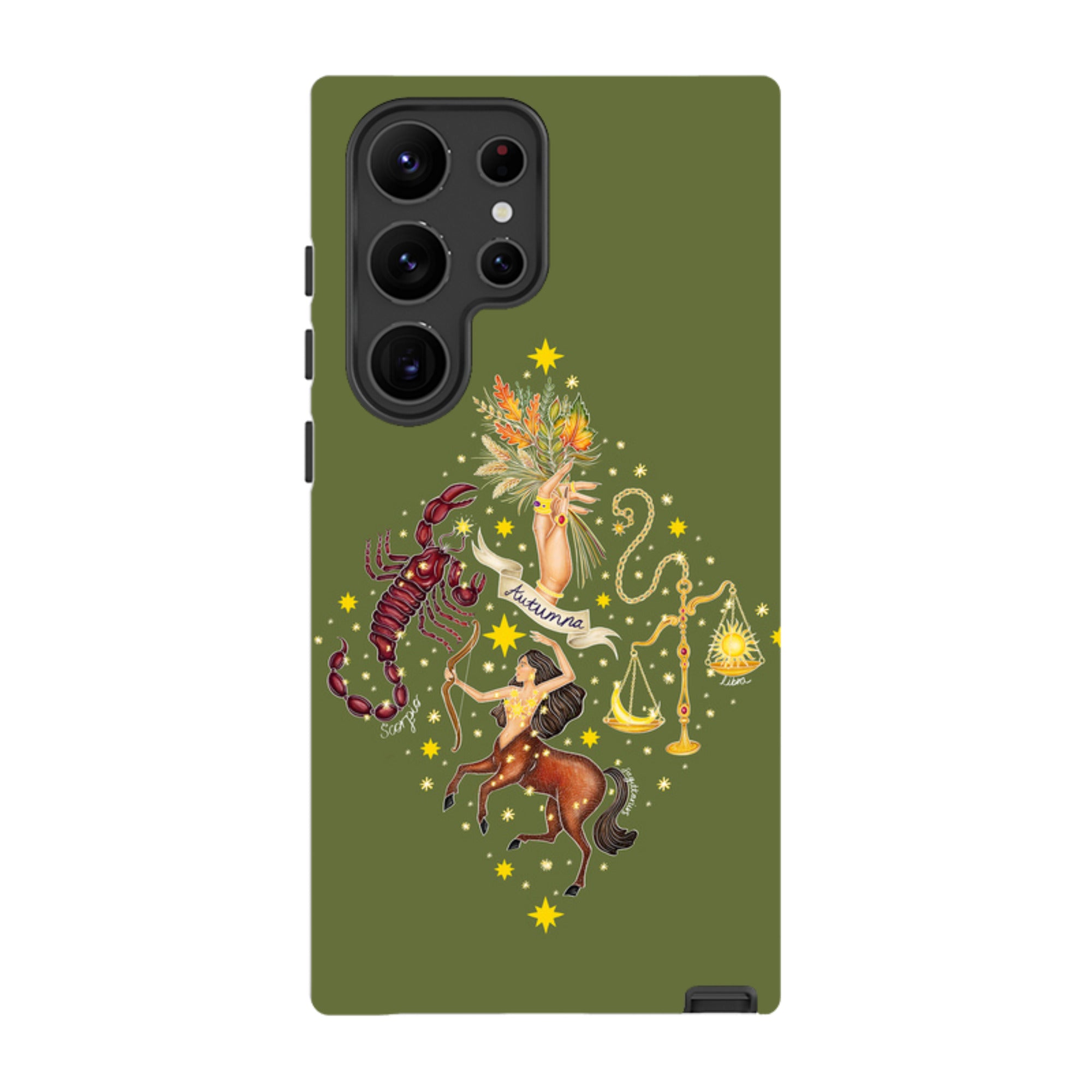 Samsung Tough Case - Autumn Zodiac By Catherine Rowe