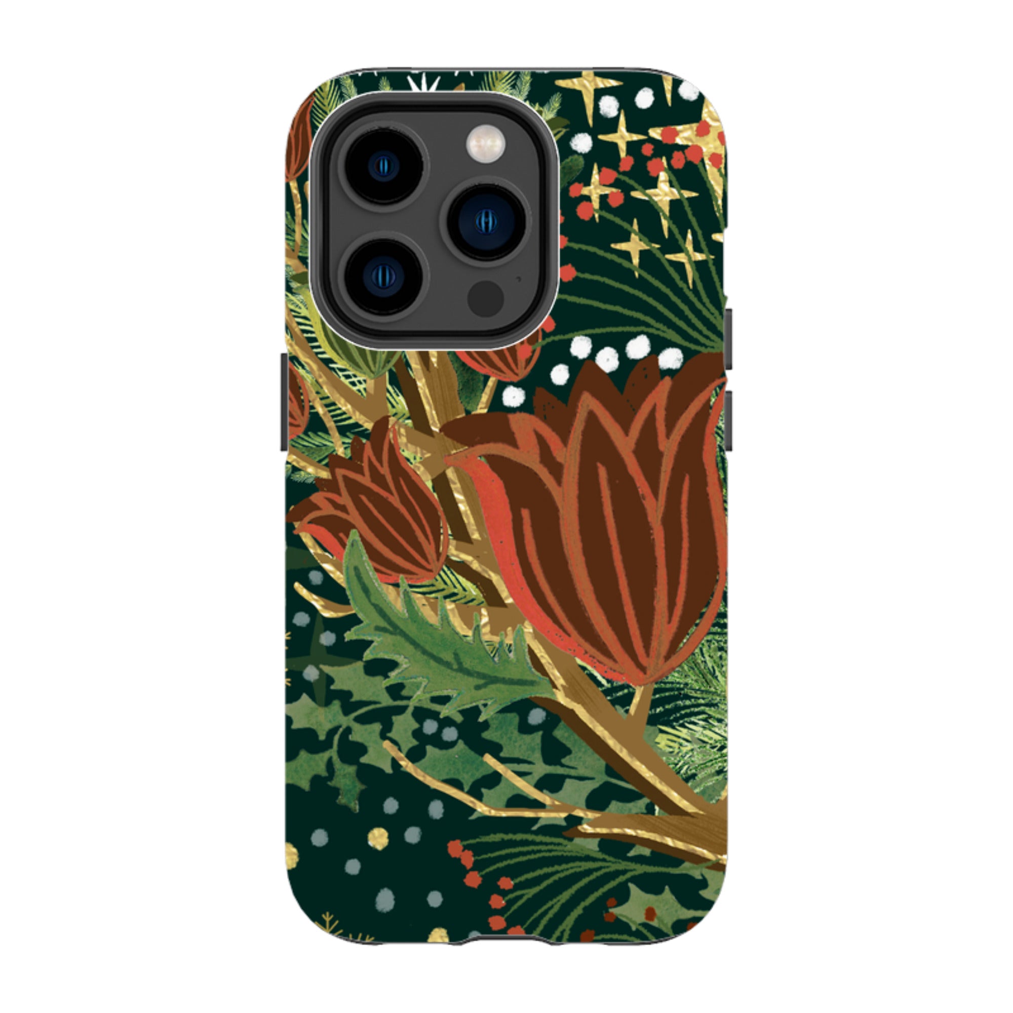 iPhone MagSafe Tough Case - Winter Deer II By Emma Frances Grant