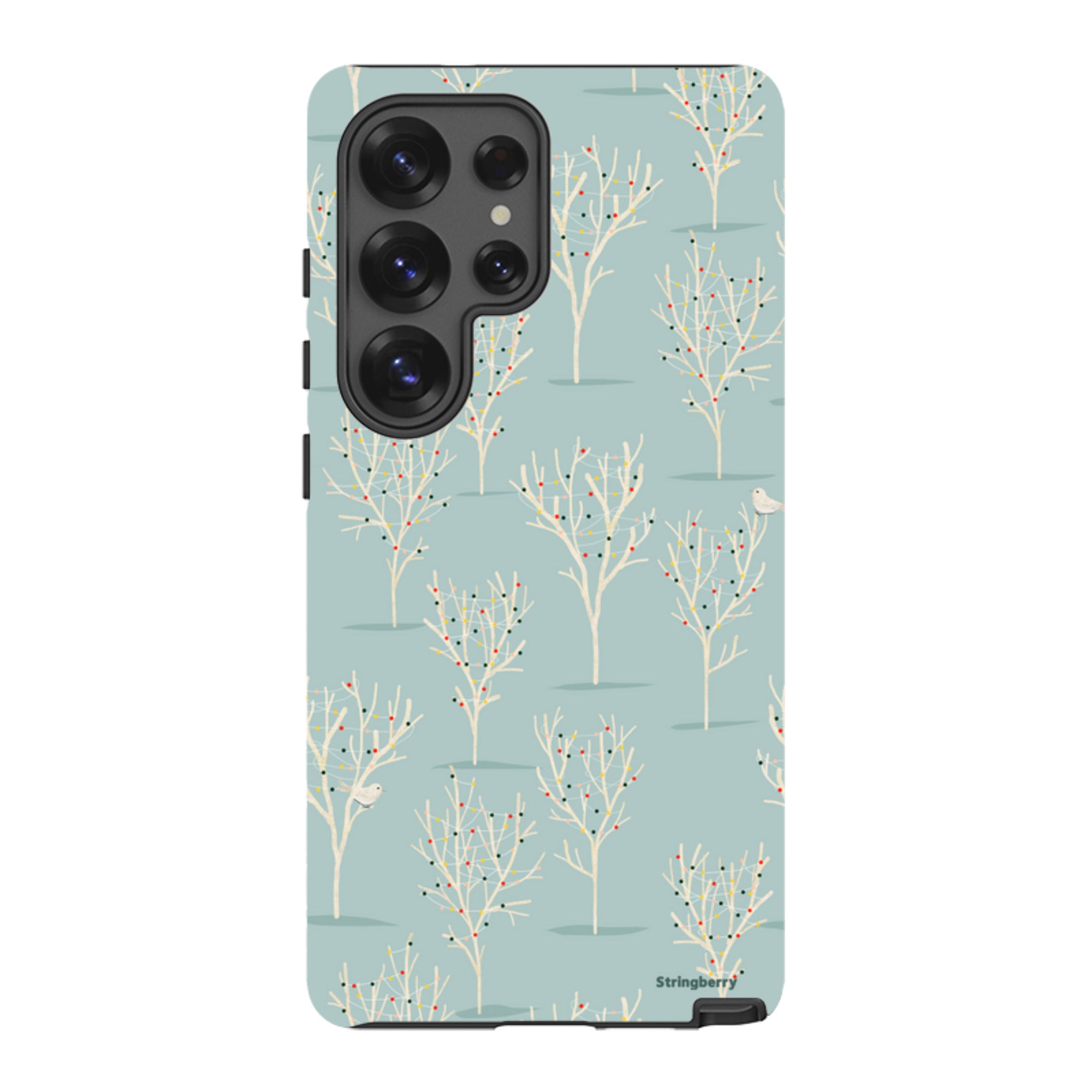 Samsung Tough Case - Winter Forest By Katherine Quinn