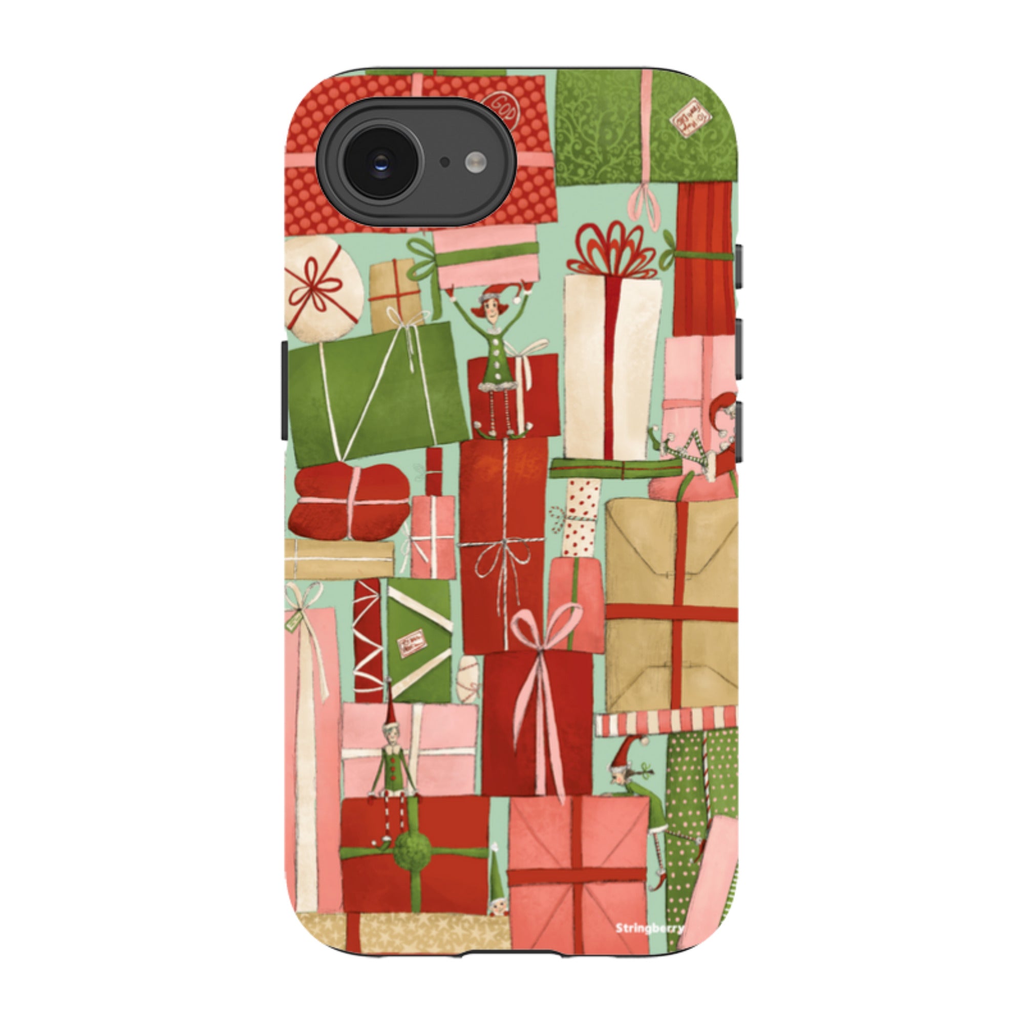 iPhone Tough Case - Santas Helpers II By Maja Lindberg