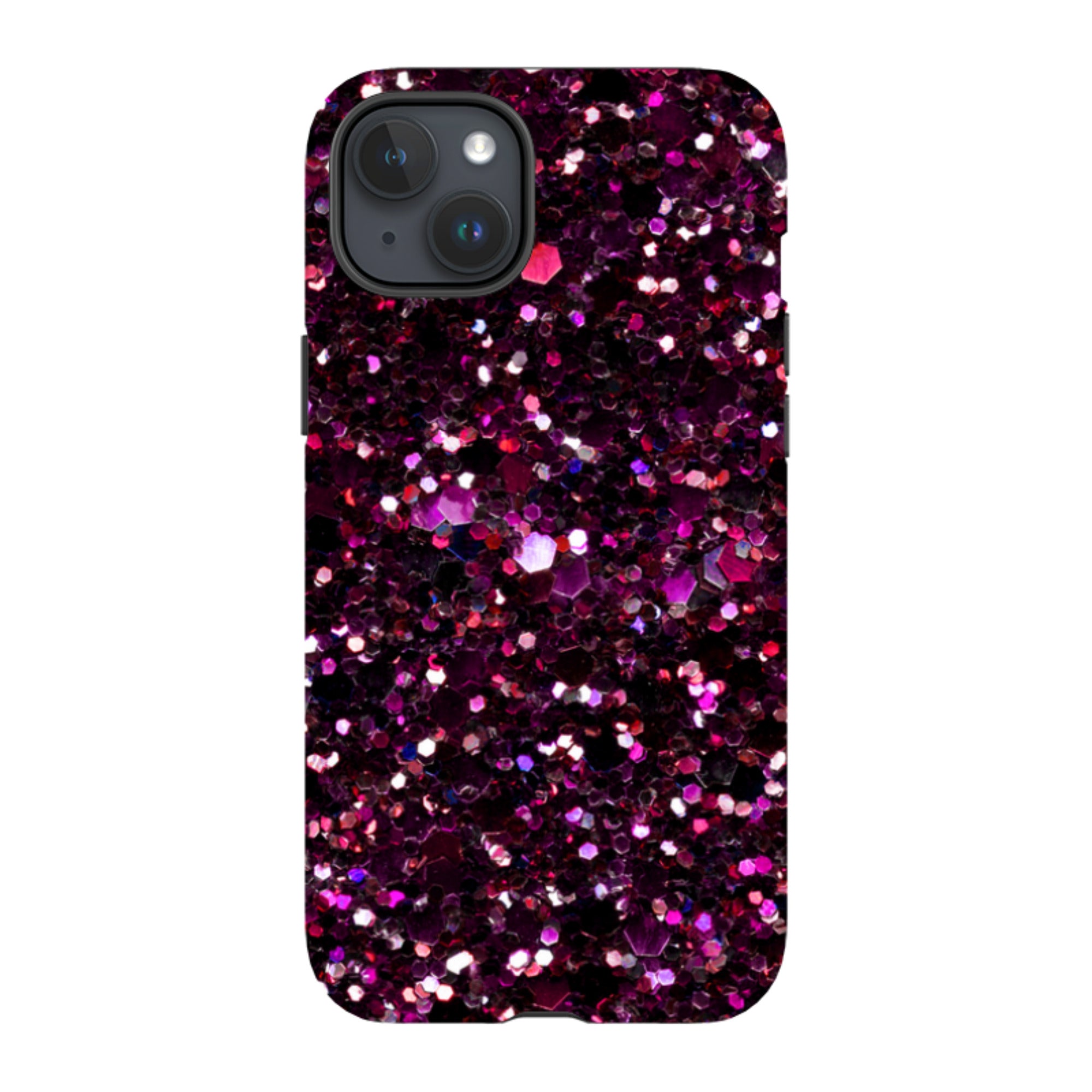 iPhone Tough Case - Rubies By Kitty Joseph (case does not glitter)