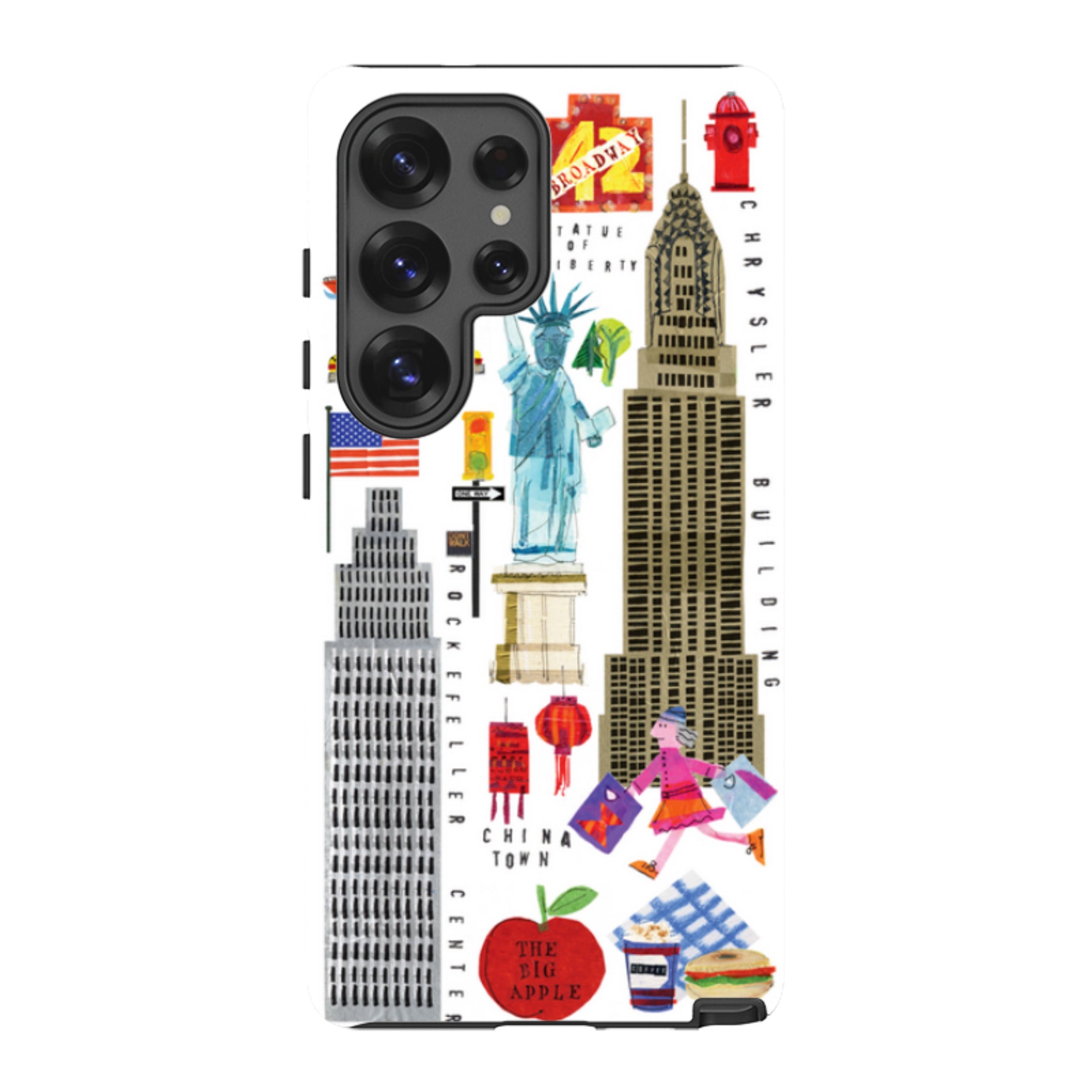 Samsung Tough Case - New York Icons By Tracey English