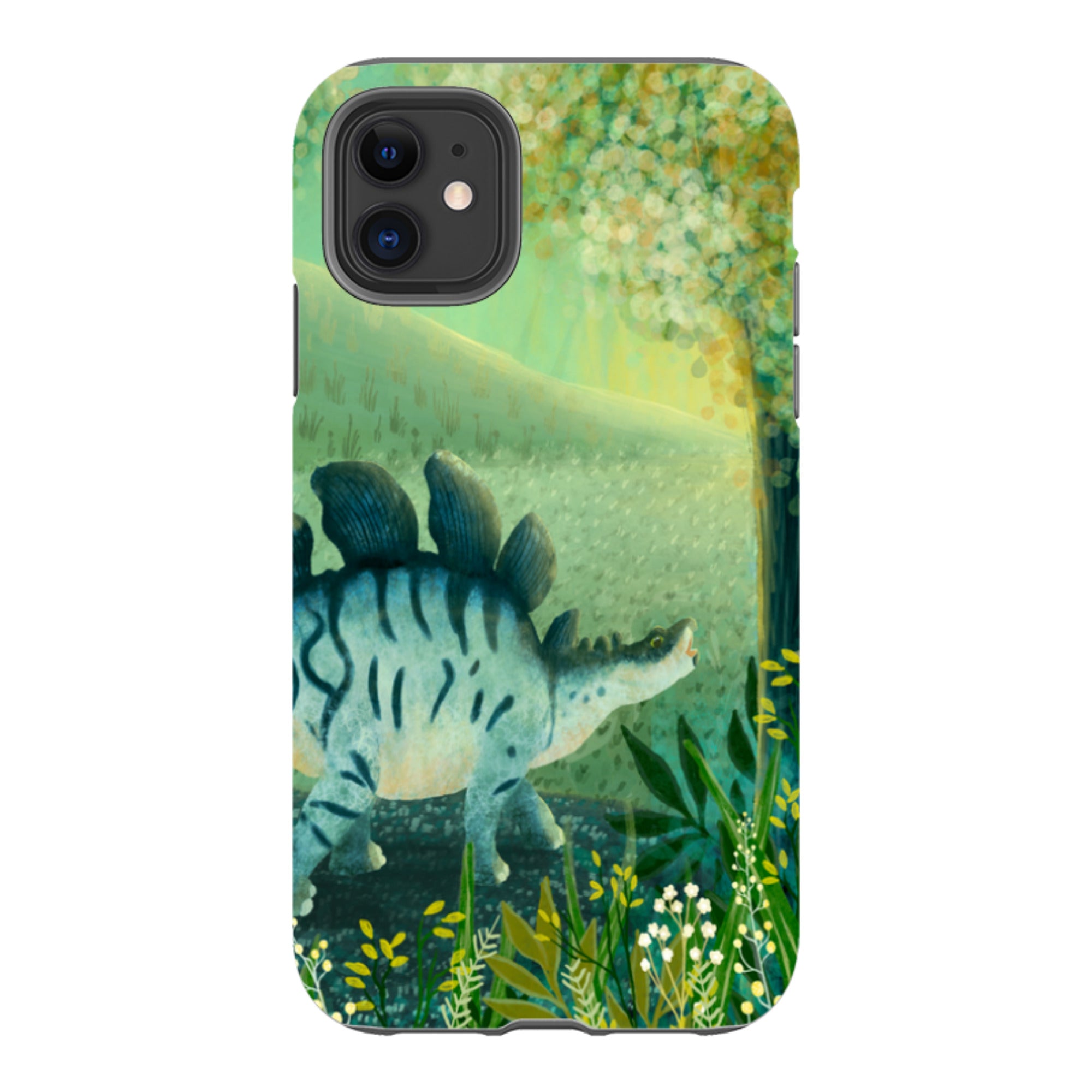 iPhone Tough Case - Dino Park By Katherine Quinn