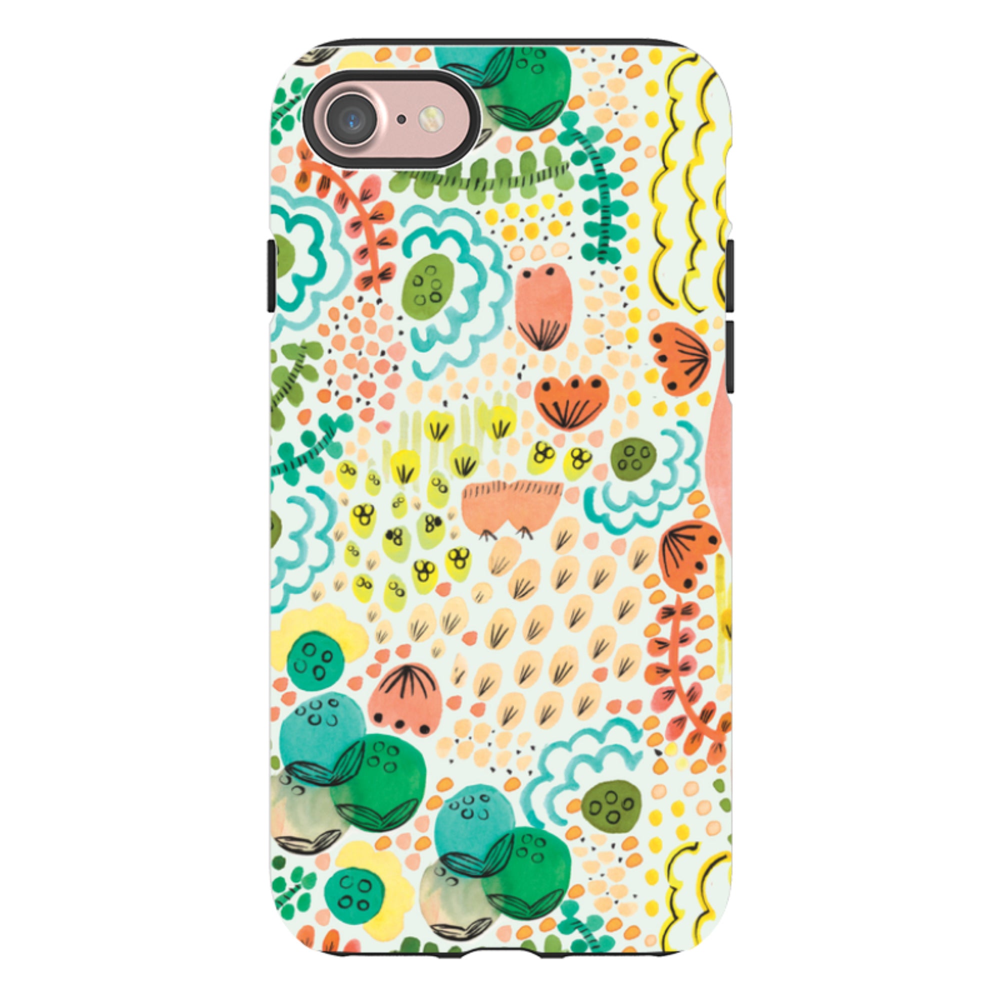 iPhone Tough Case - Hot Peppers By Gabriela Larios