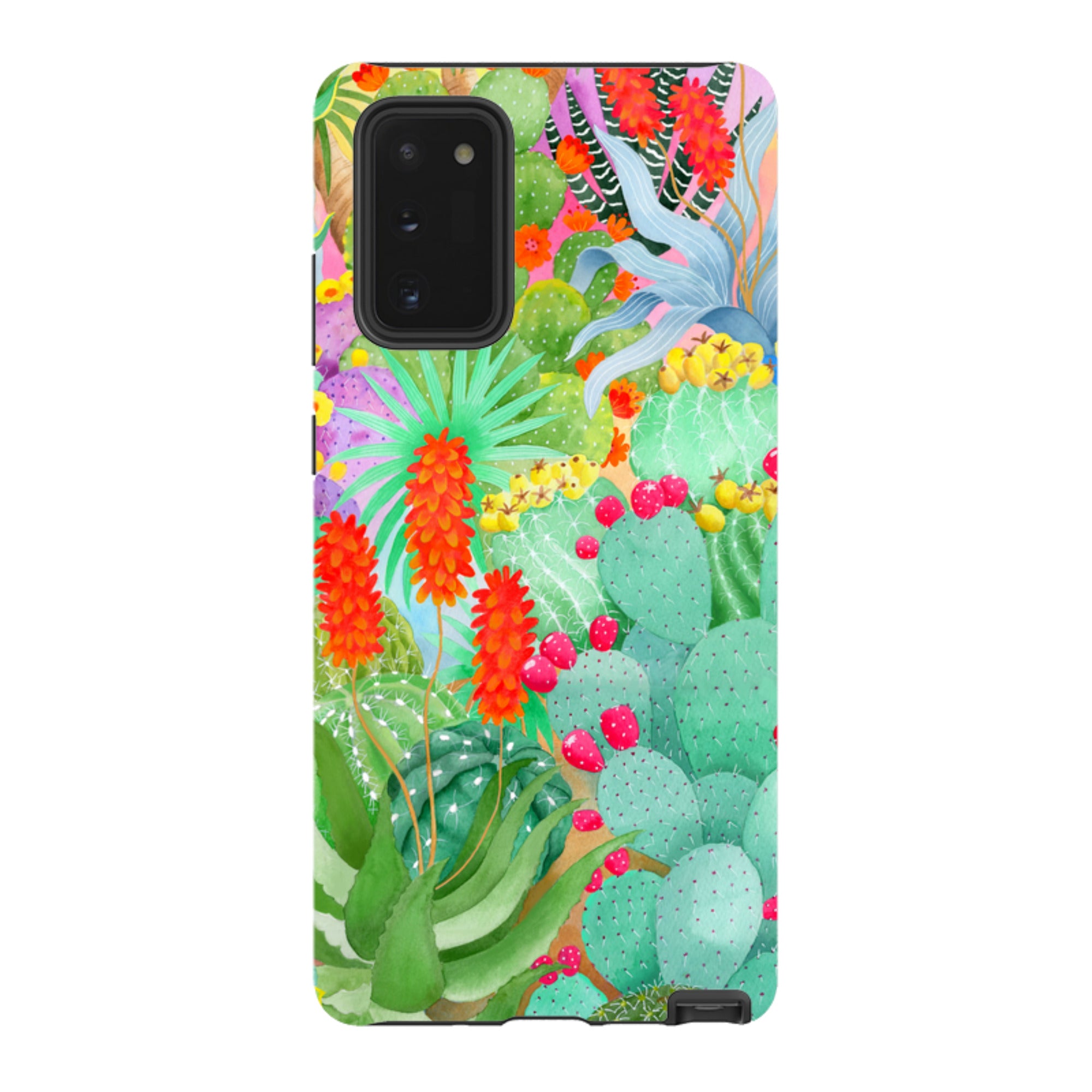 Samsung Tough Case - Cactus By Bex Parkin