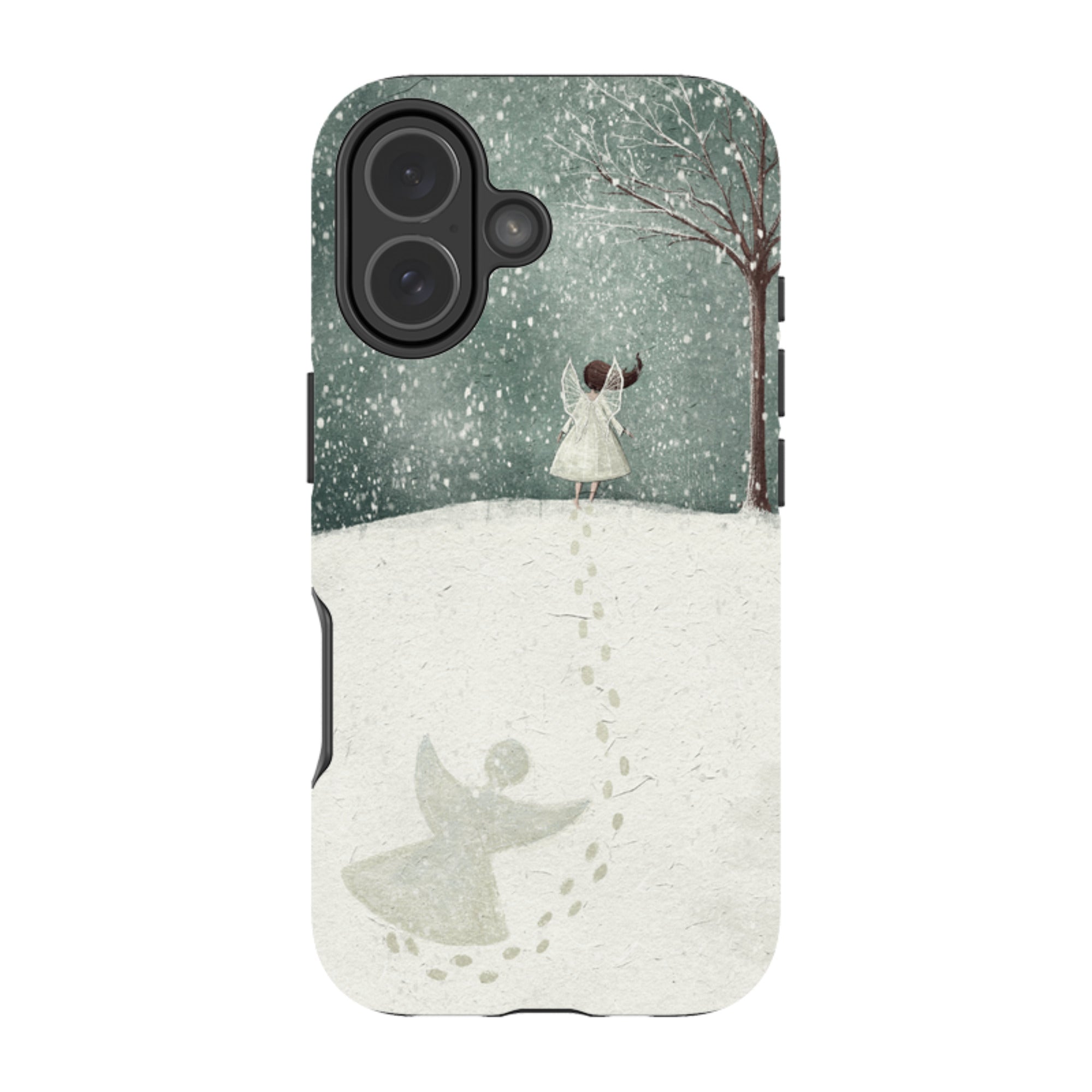 iPhone Tough Case - Snow Angel By Maja Lindberg