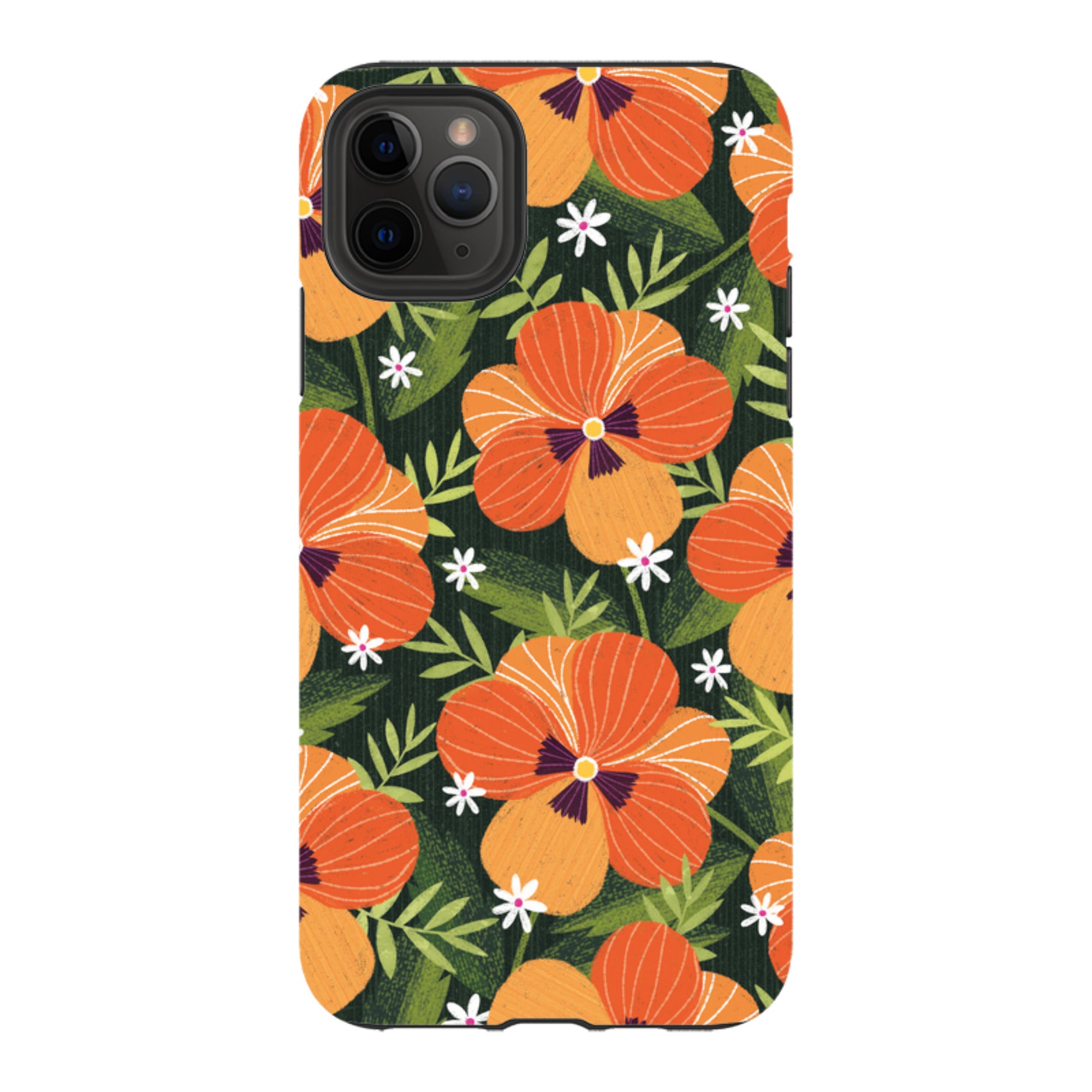 iPhone Tough Case - Pensees II By Ali Brookes