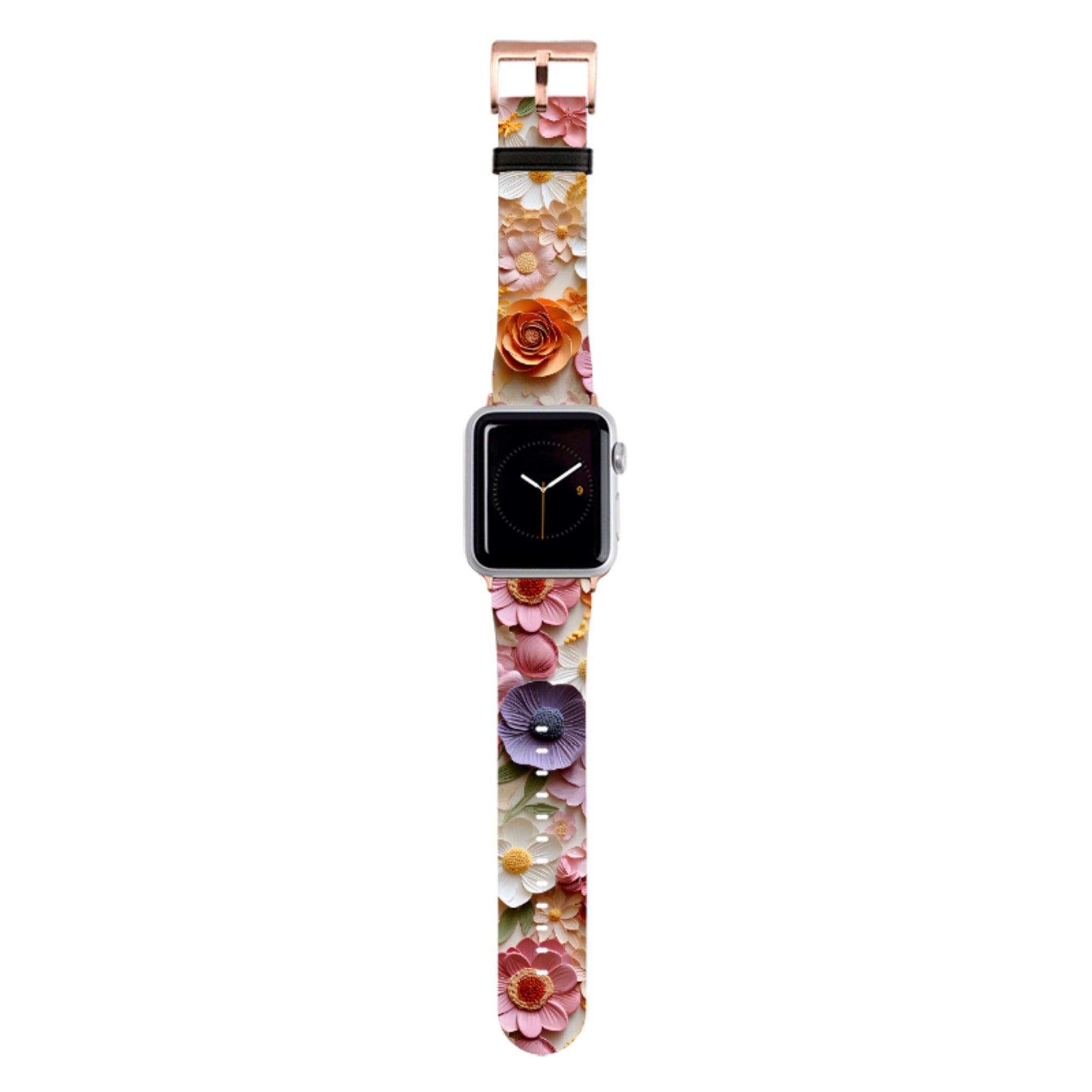 Brooke Floral Apple Watch Strap