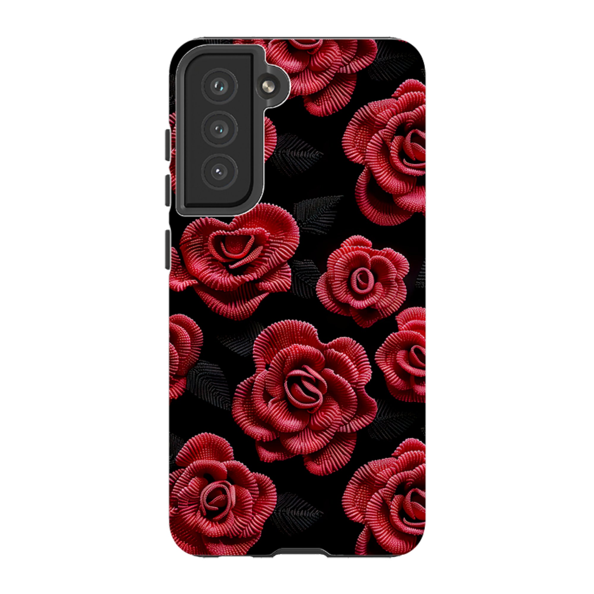 Samsung Tough Case - Dark Roses II