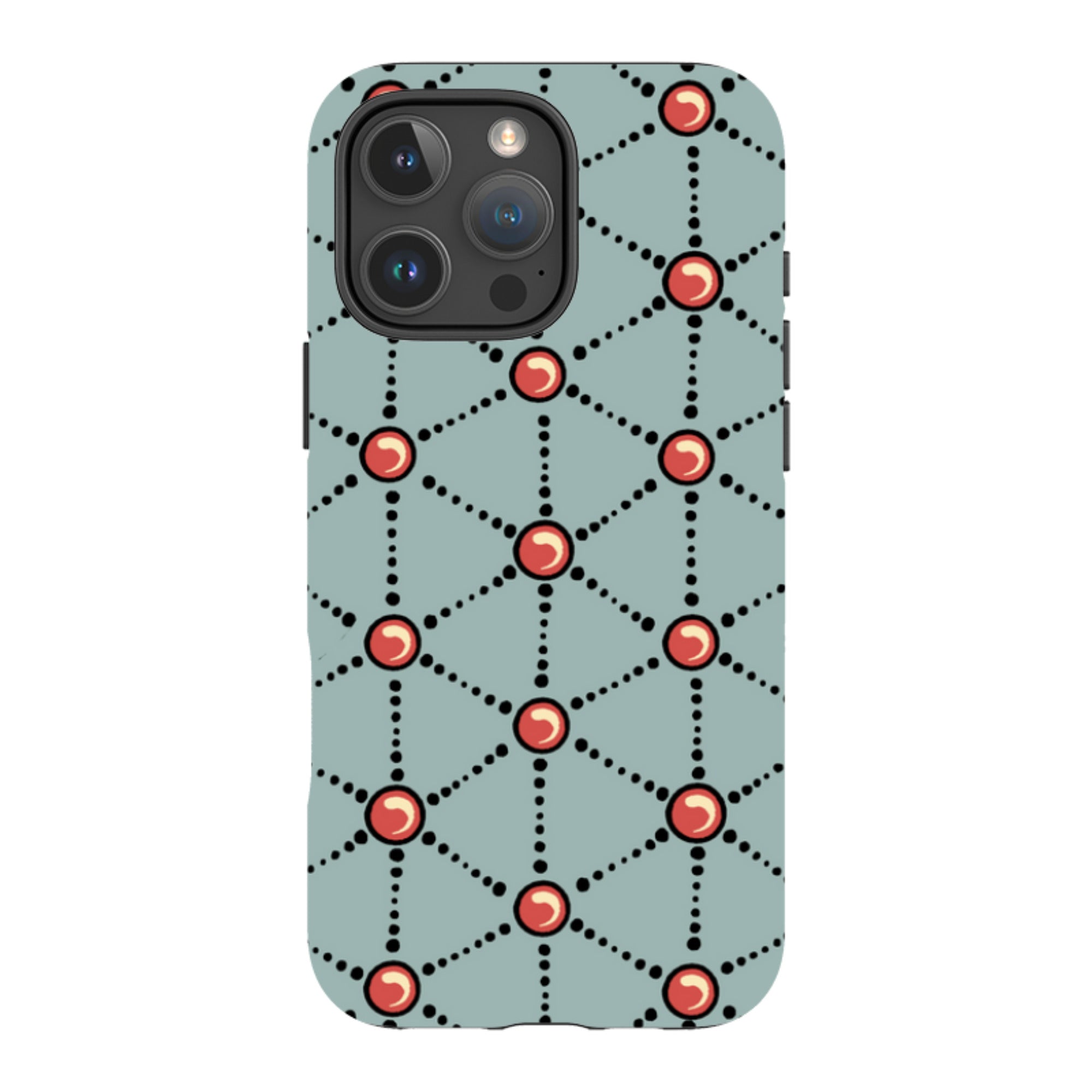 iPhone MagSafe Tough Case - Atomic By Cressida Bell