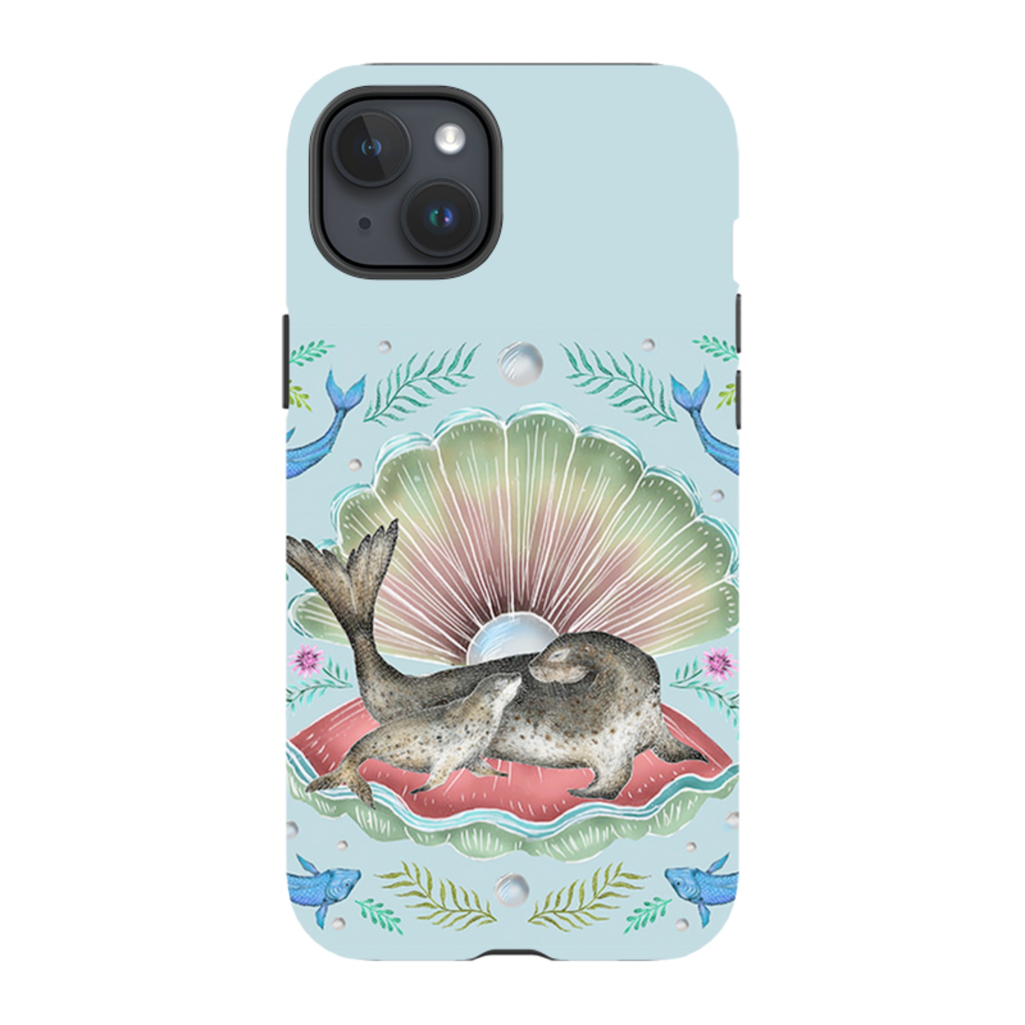 iPhone MagSafe Tough Case -  Seals In Shell By Catherine Rowe
