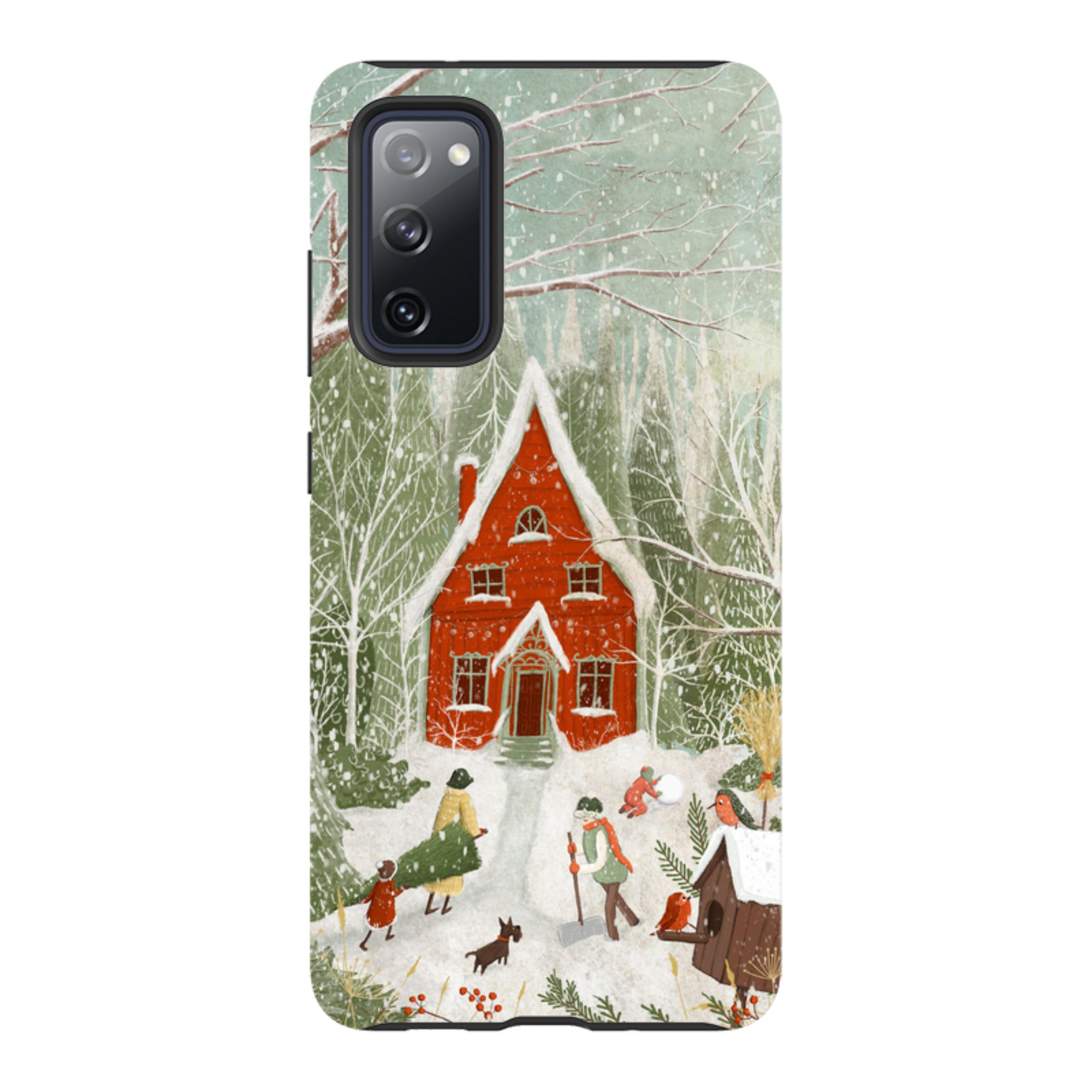Samsung Tough Case - Christmas Garden Day By Maja Lindberg