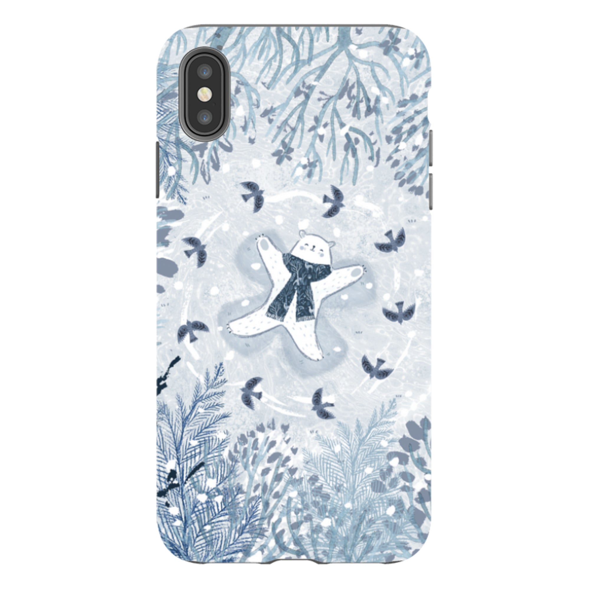 iPhone Tough Case - Snow Angel By Emma Frances Grant
