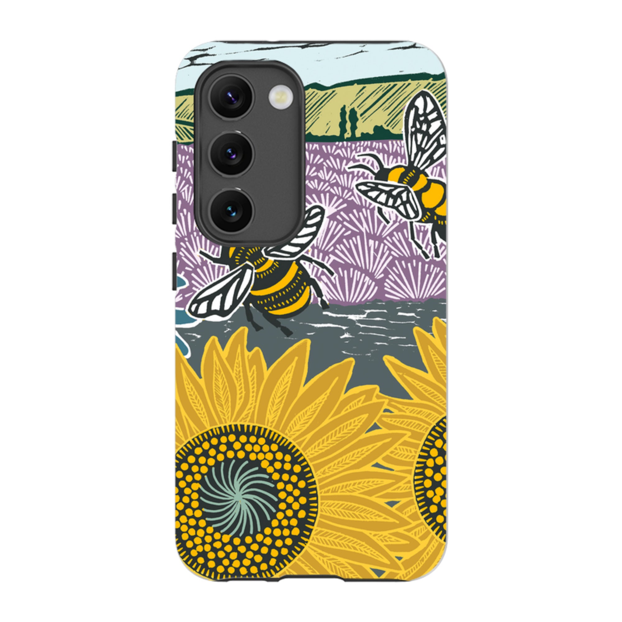 Samsung Tough Case - Bees And Sunflower By Kate Heiss