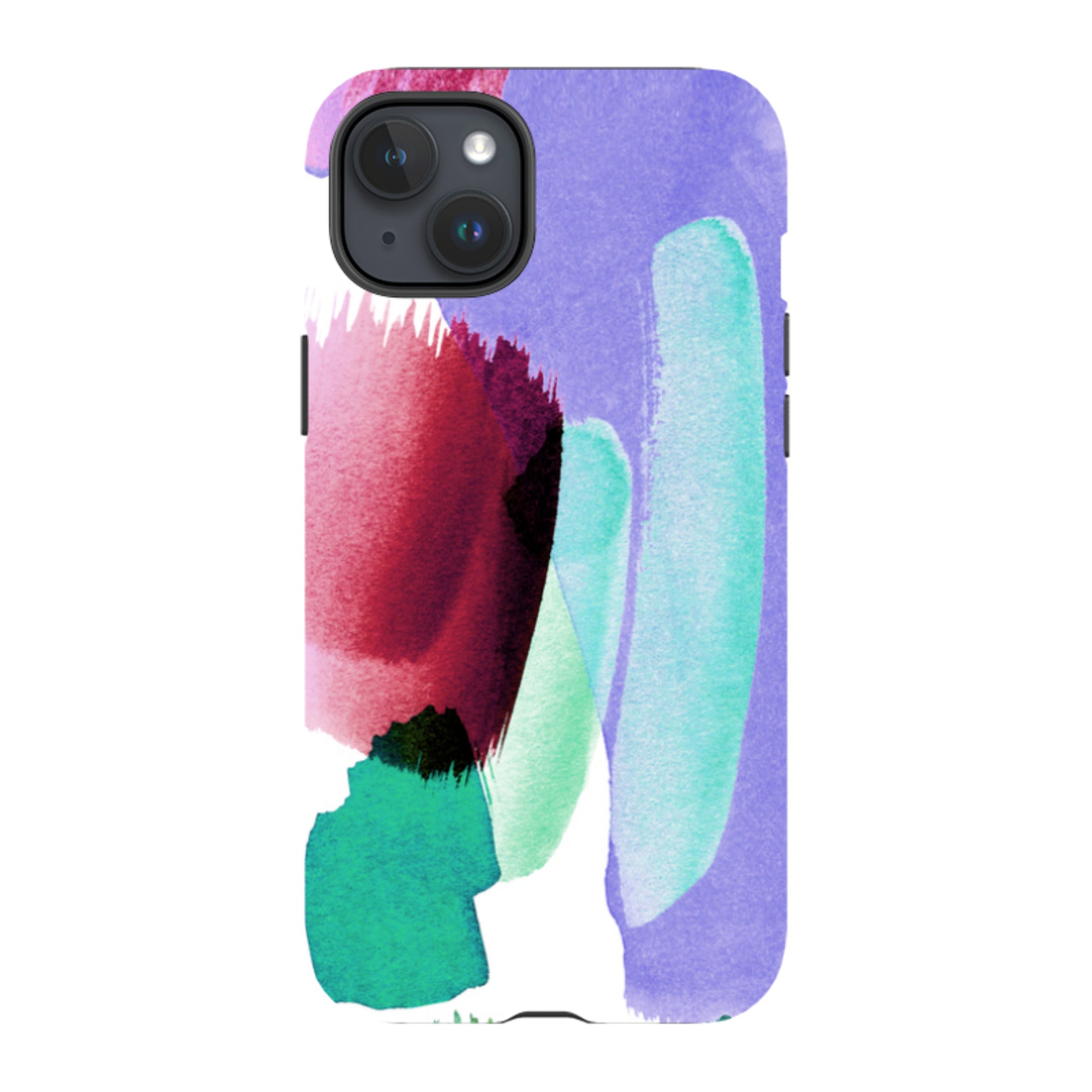 iPhone Tough Case - Watercolour Amethyst By Kitty Joseph
