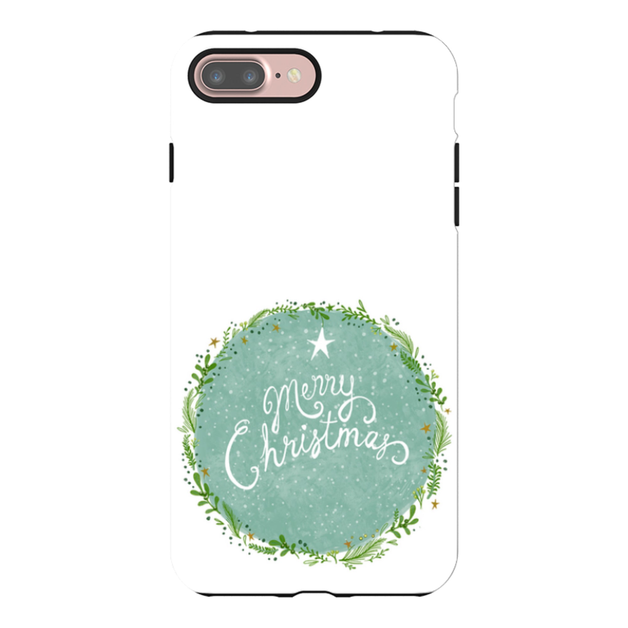 iPhone Tough Case - Merry Christmas By Katherine Quinn