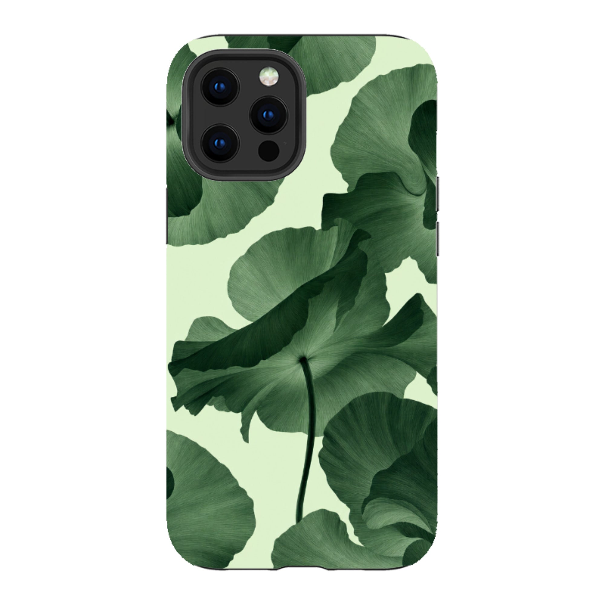 iPhone Tough Case - Sage Green Poppy