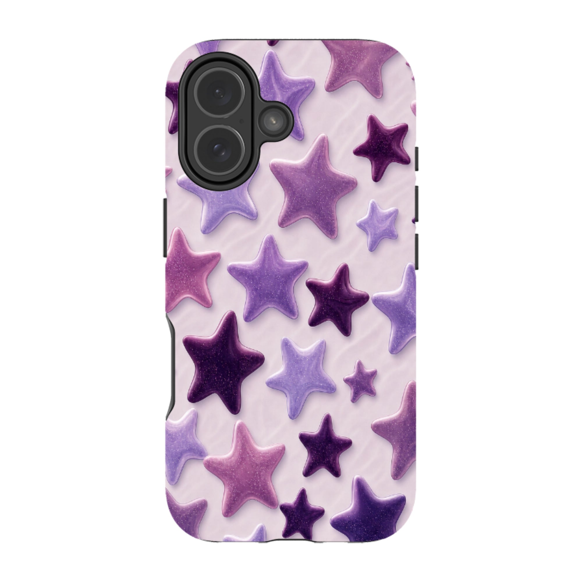 iPhone MagSafe Tough Case - Lavender Purple Star