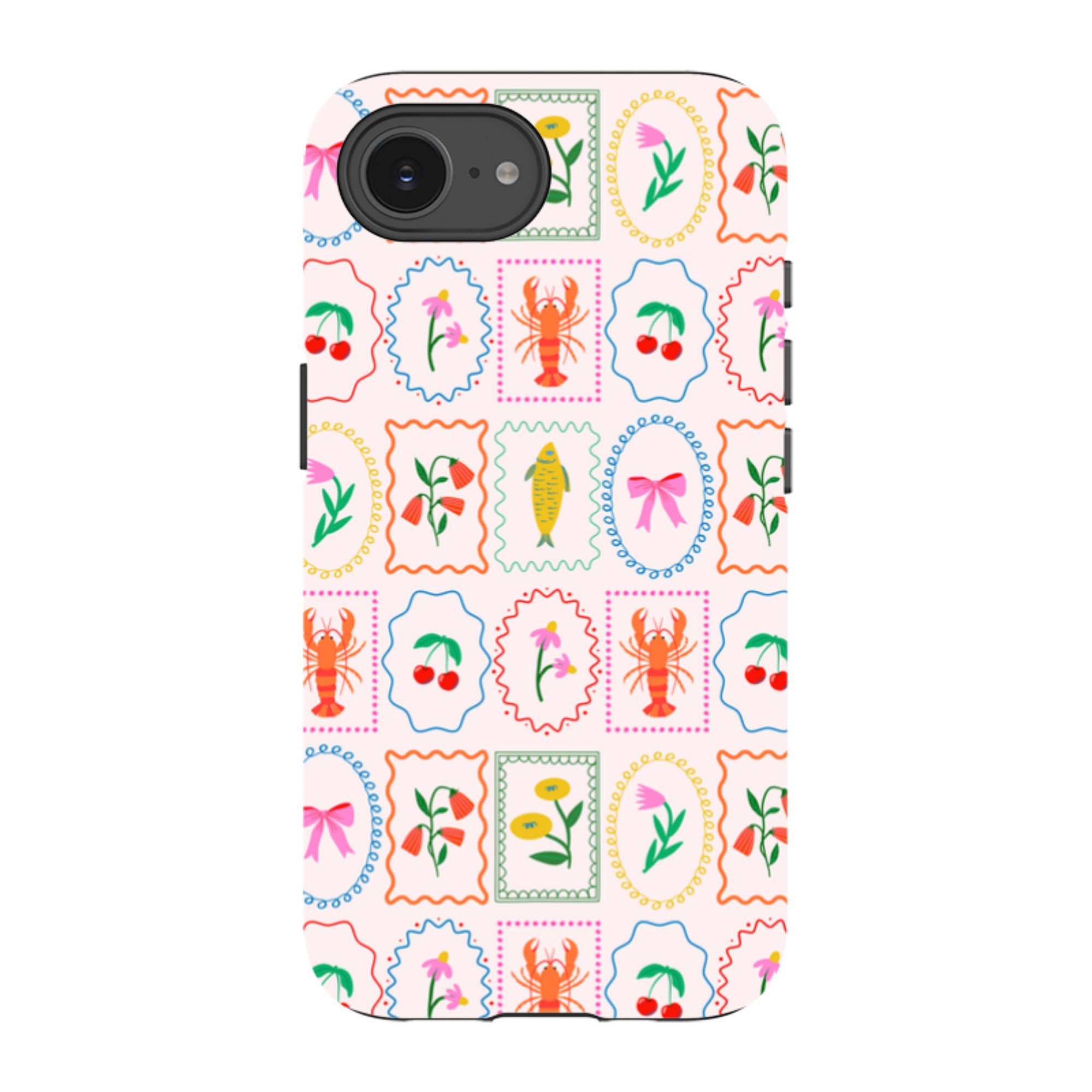 iPhone Tough Case - Chic Stamps