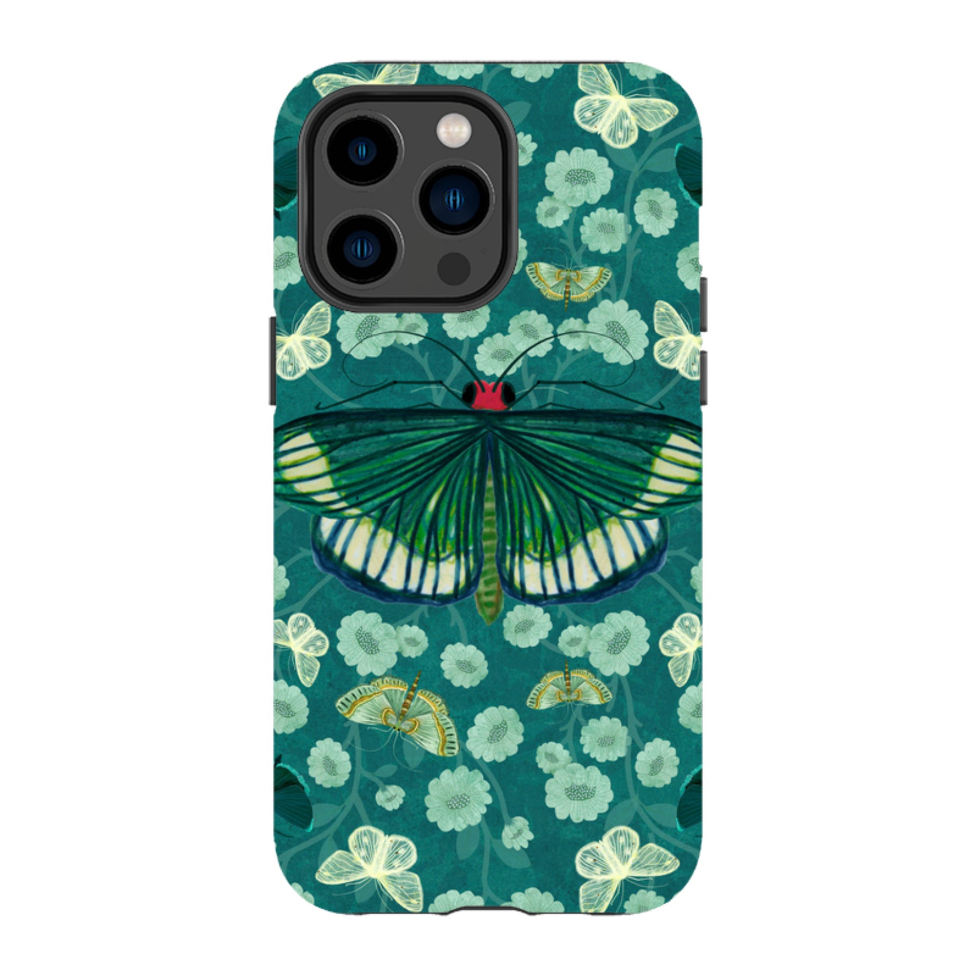 iPhone MagSafe Tough Case - Big Moth 2 By Katherine Quinn