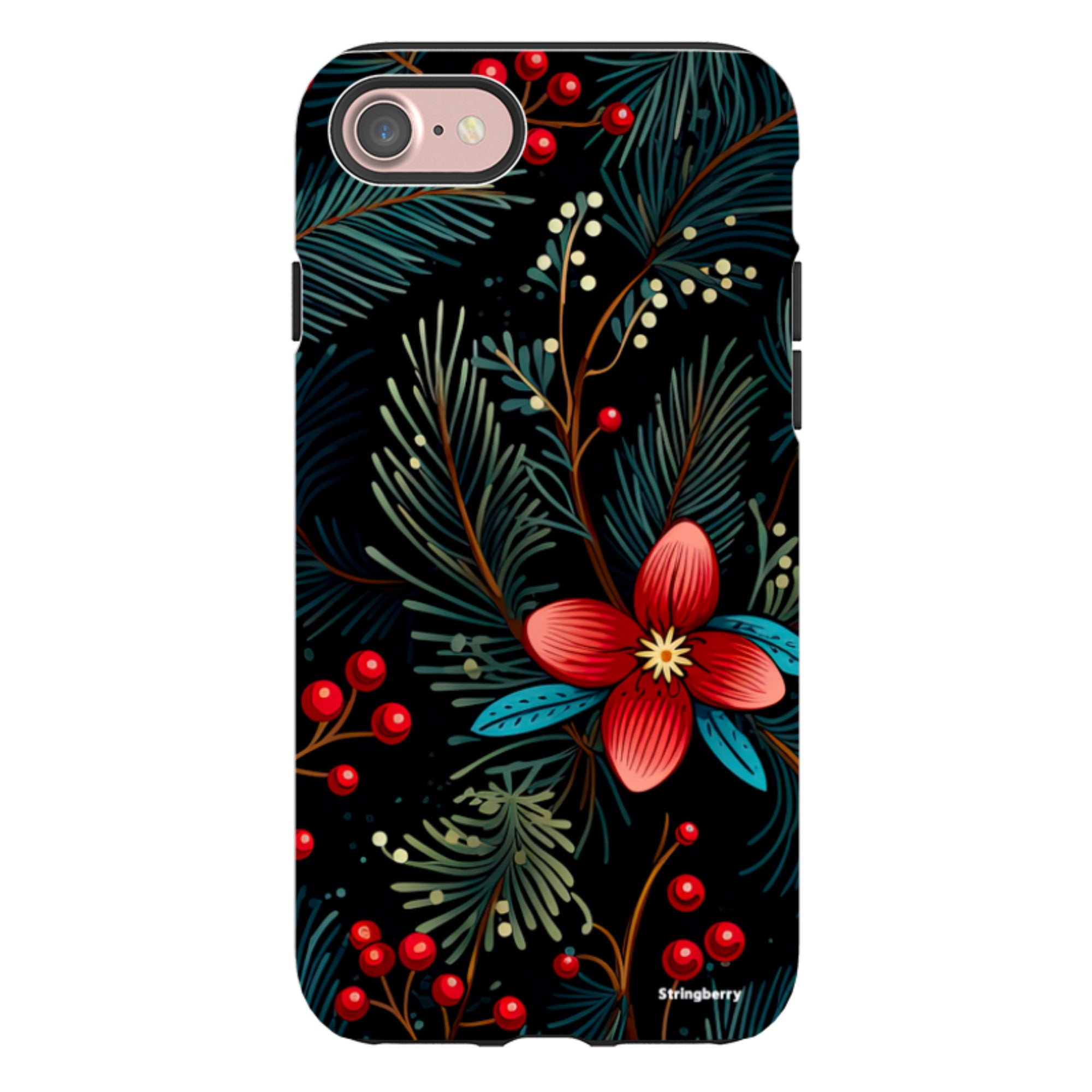iPhone Tough Case - Red Berries