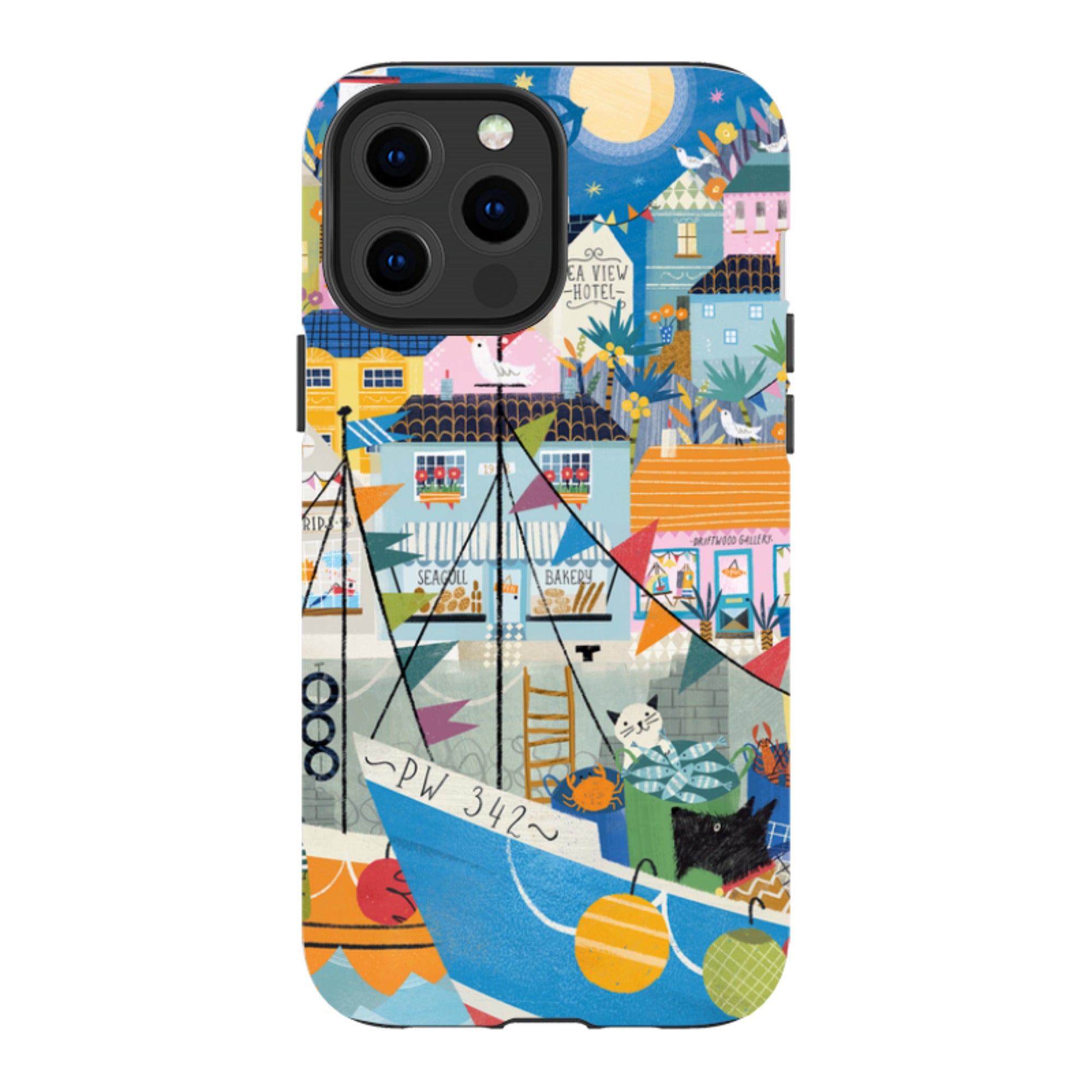 iPhone Case - Night Harbour 1 By Ali Brookes