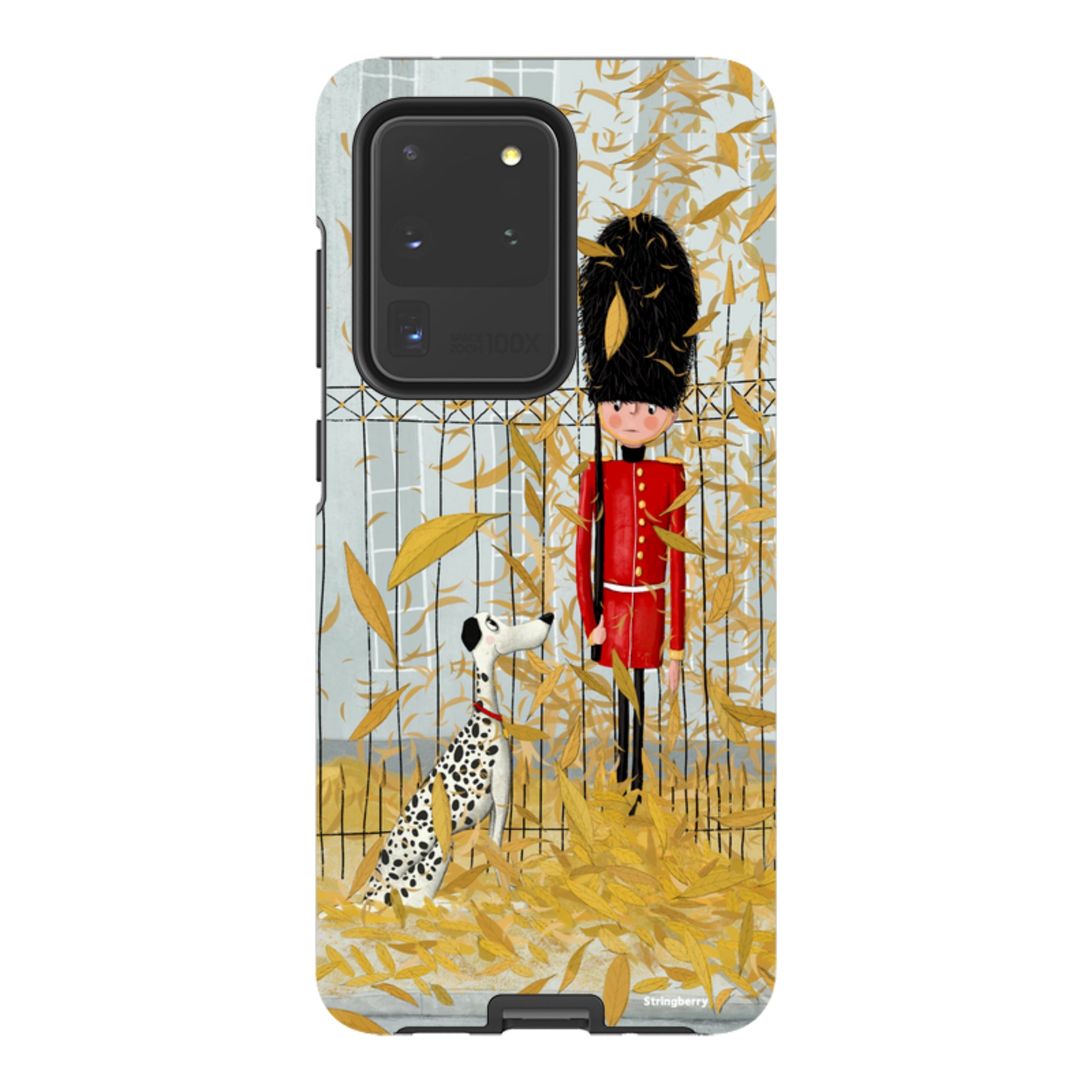 Samsung Tough Case - London In Leaves By Maja Lindberg