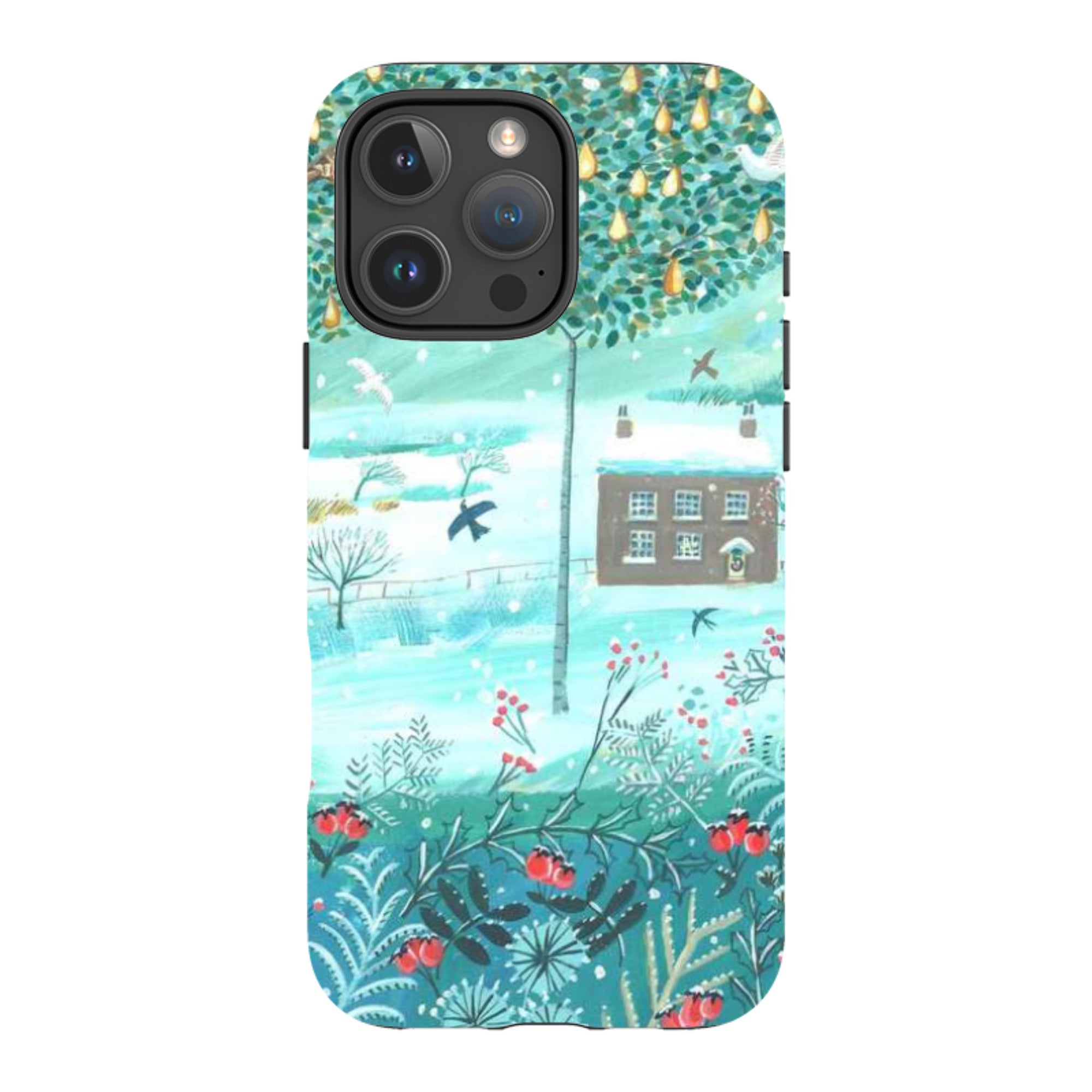 iPhone Tough Case - Pear Trees By Mary Stubberfield