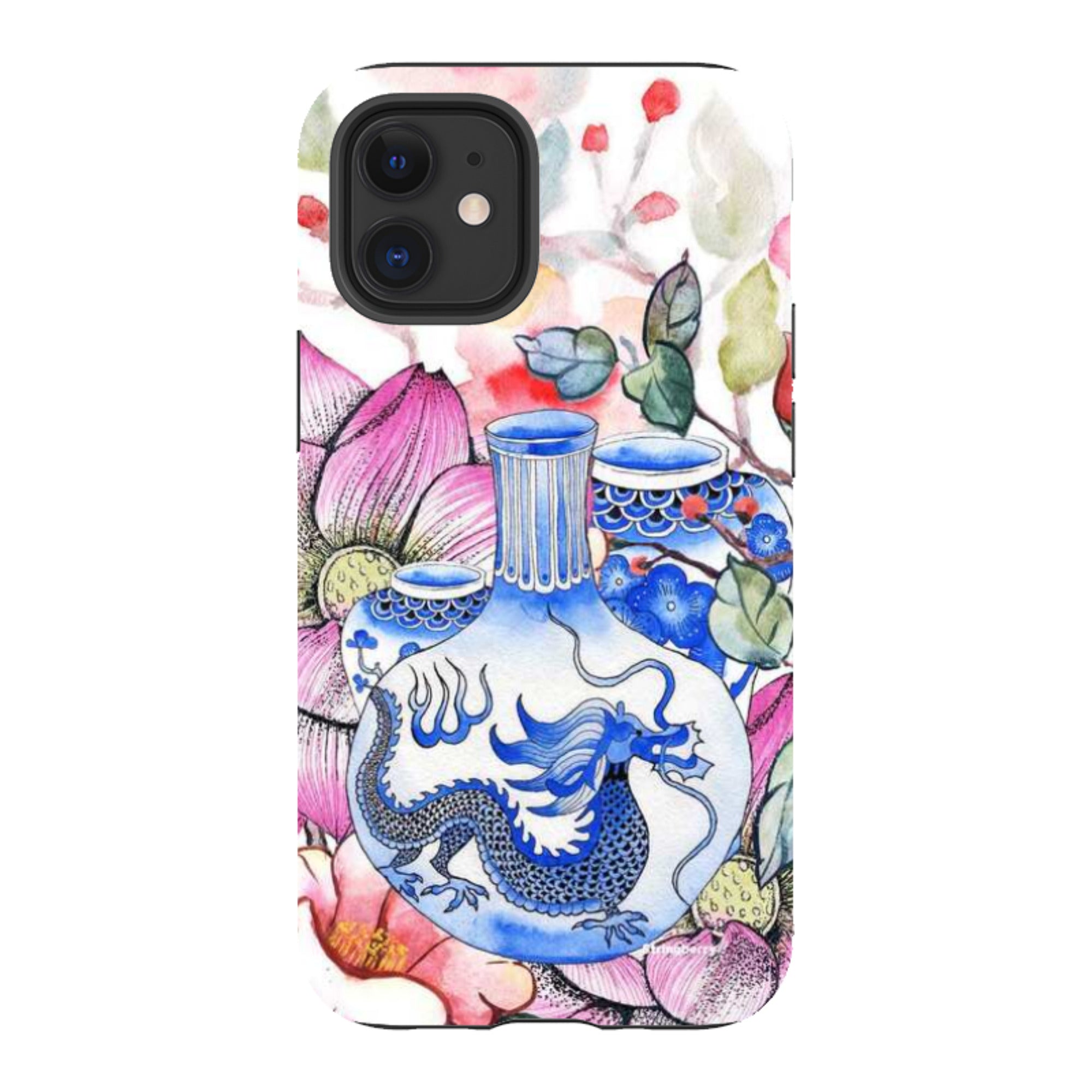 iPhone Tough Case - Dragon Vase
