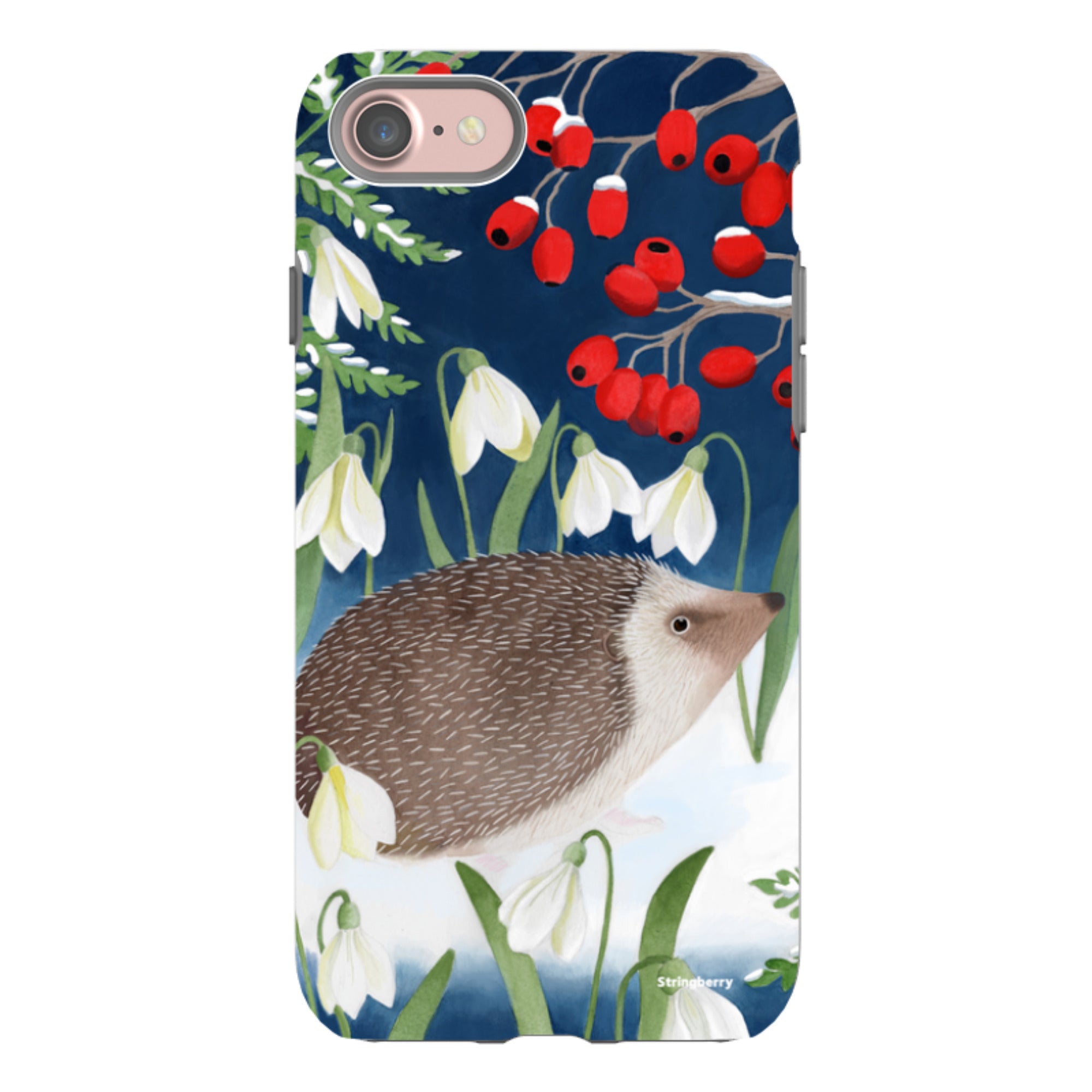 iPhone Tough Case - Hedgehog By Bex Parkin