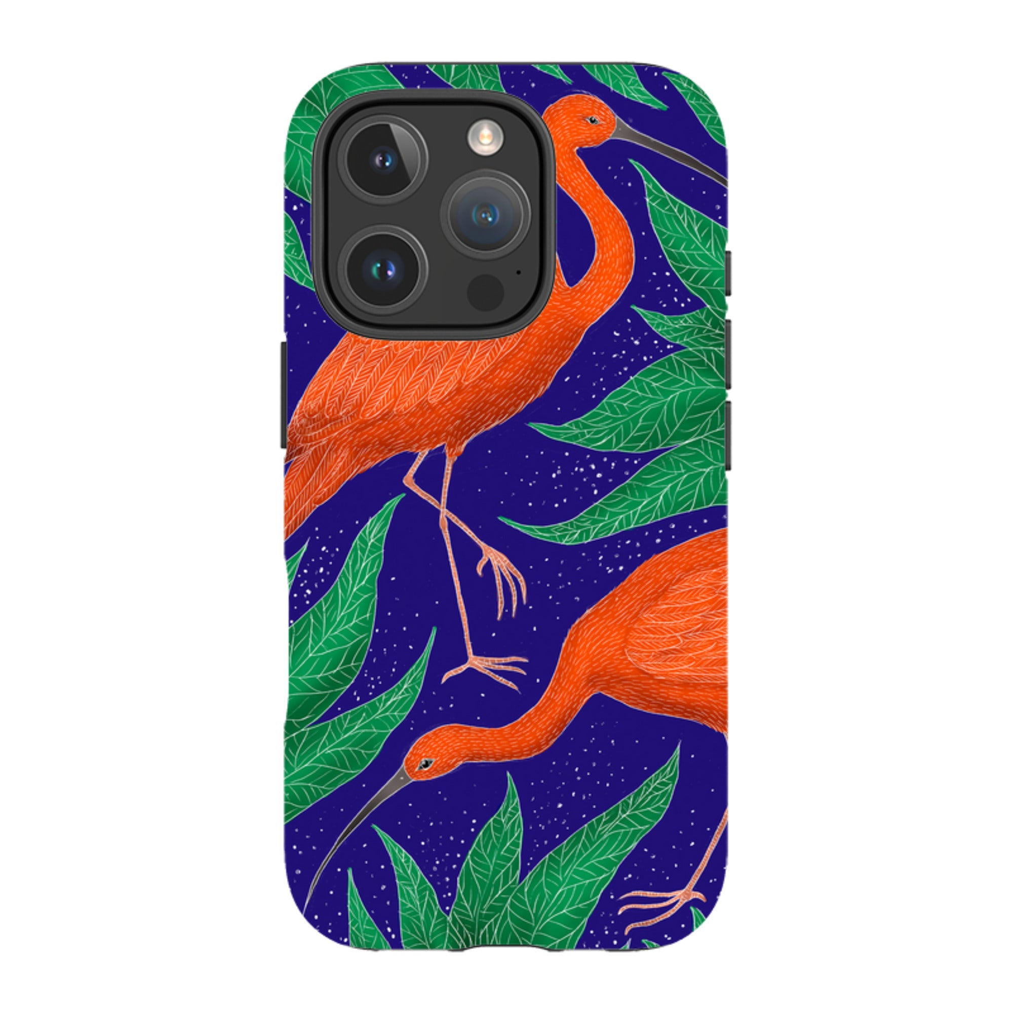 iPhone MagSafe Tough Case -  Scarlet Ibis By Catherine Rowe
