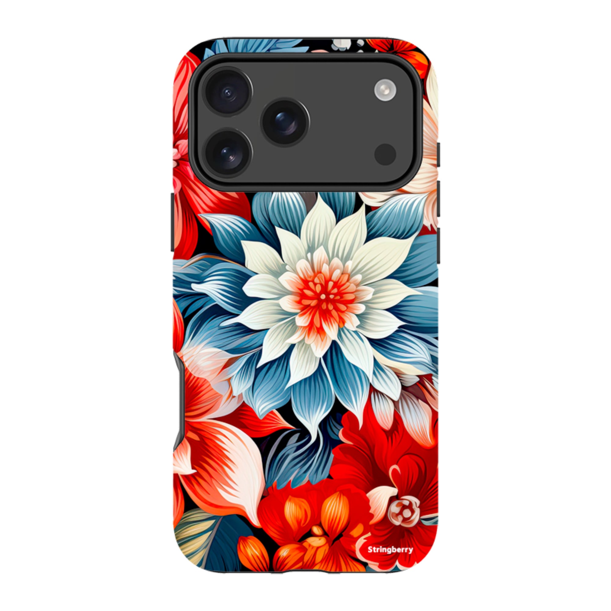 iPhone MagSafe Tough Case - Red Bells II