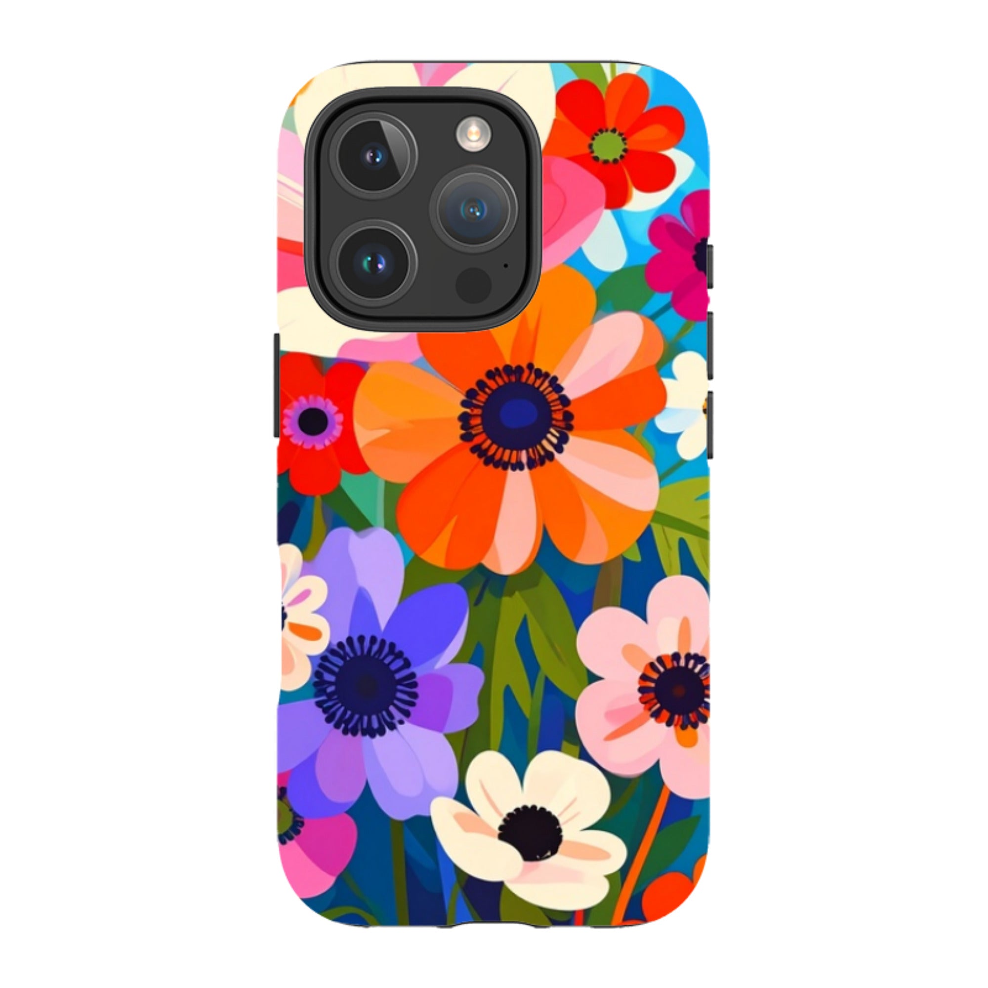 iPhone Tough Case - Angel Summer Floral