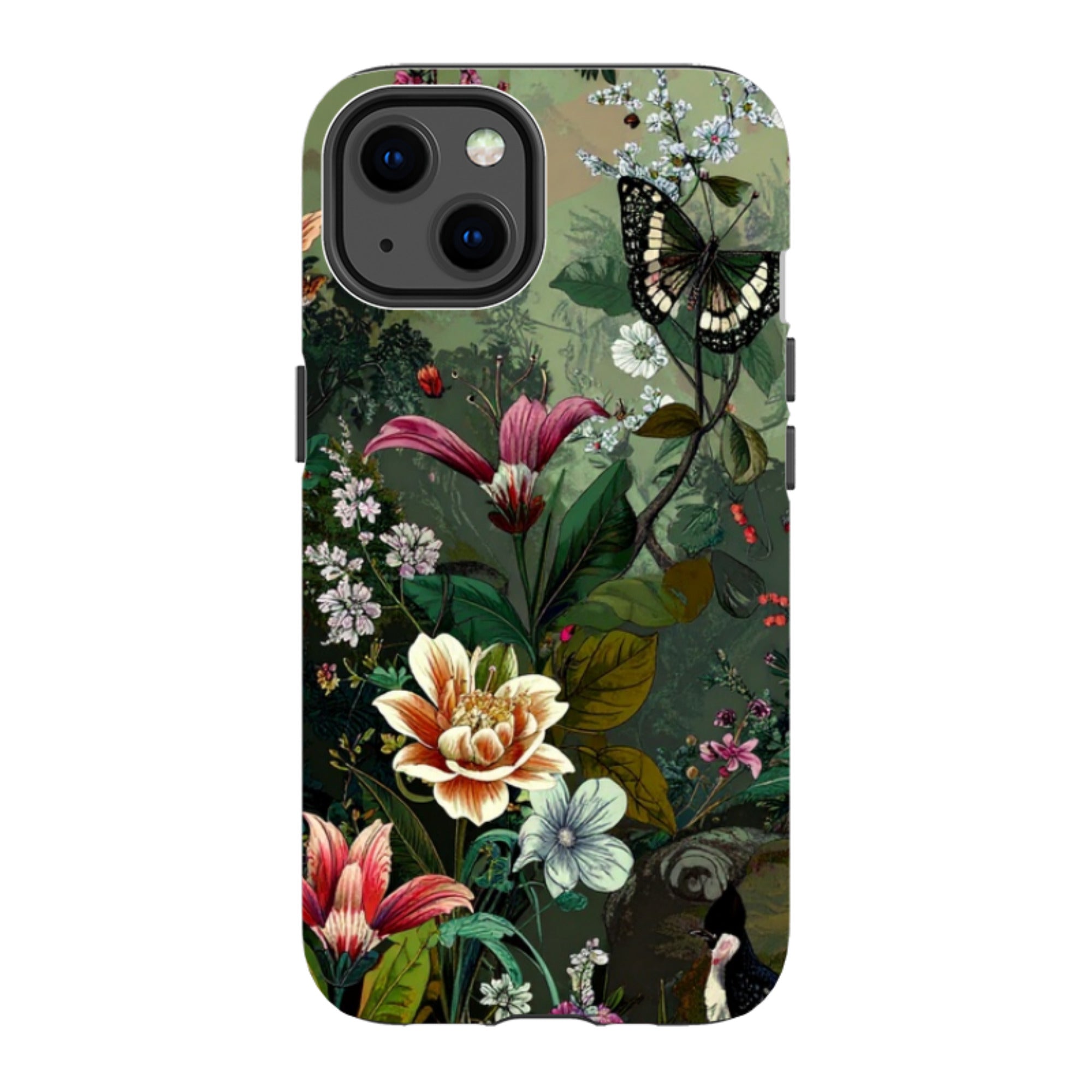 iPhone MagSafe Tough Case - Green Vyne Butterfly