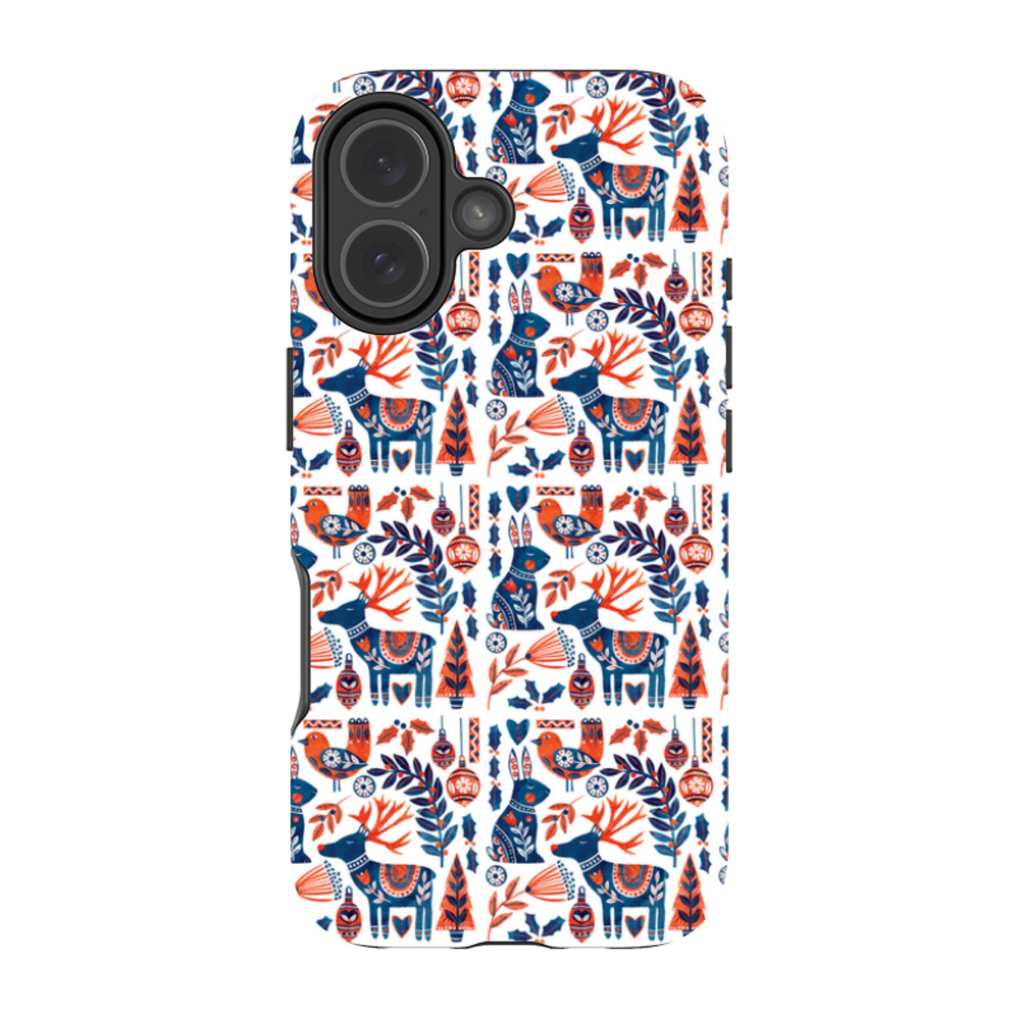 iPhone MagSafe Tough Case - Scandi Animals By Tracey English