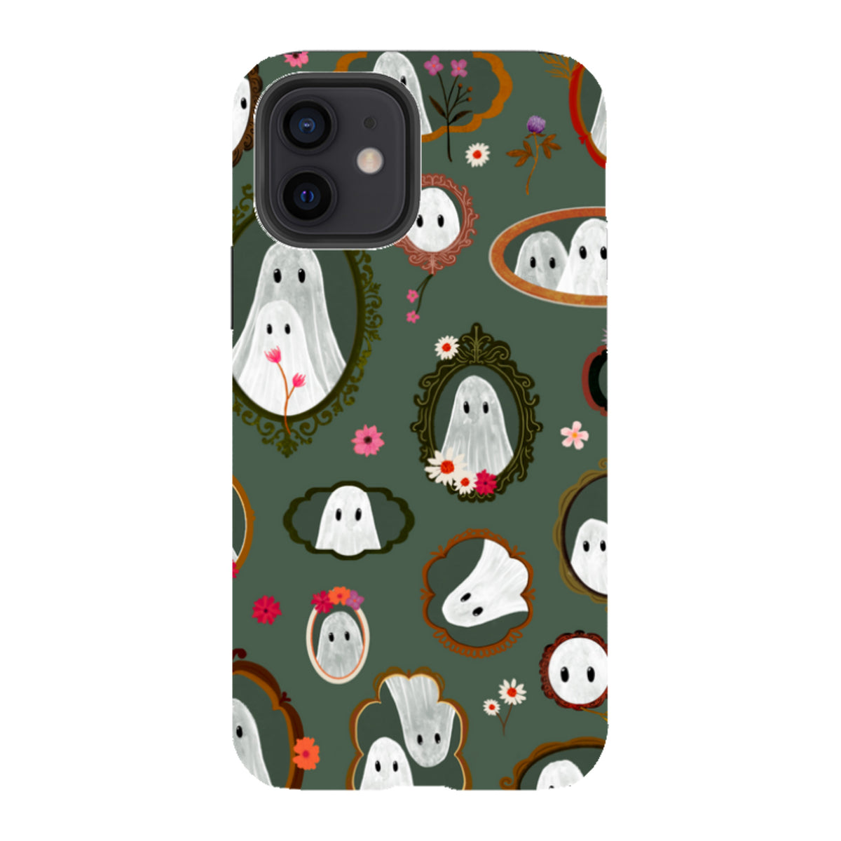 iPhone Tough Case - Framed Ghosts - Pine By Katherine Quinn