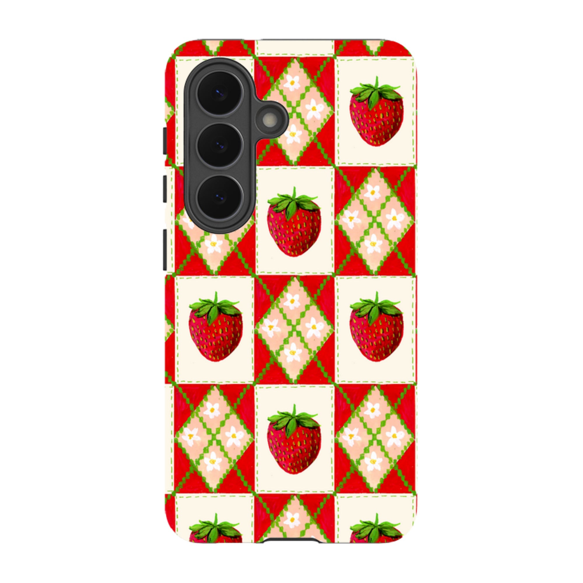 Samsung Tough Case - Strawberries II By Abby Jacobs