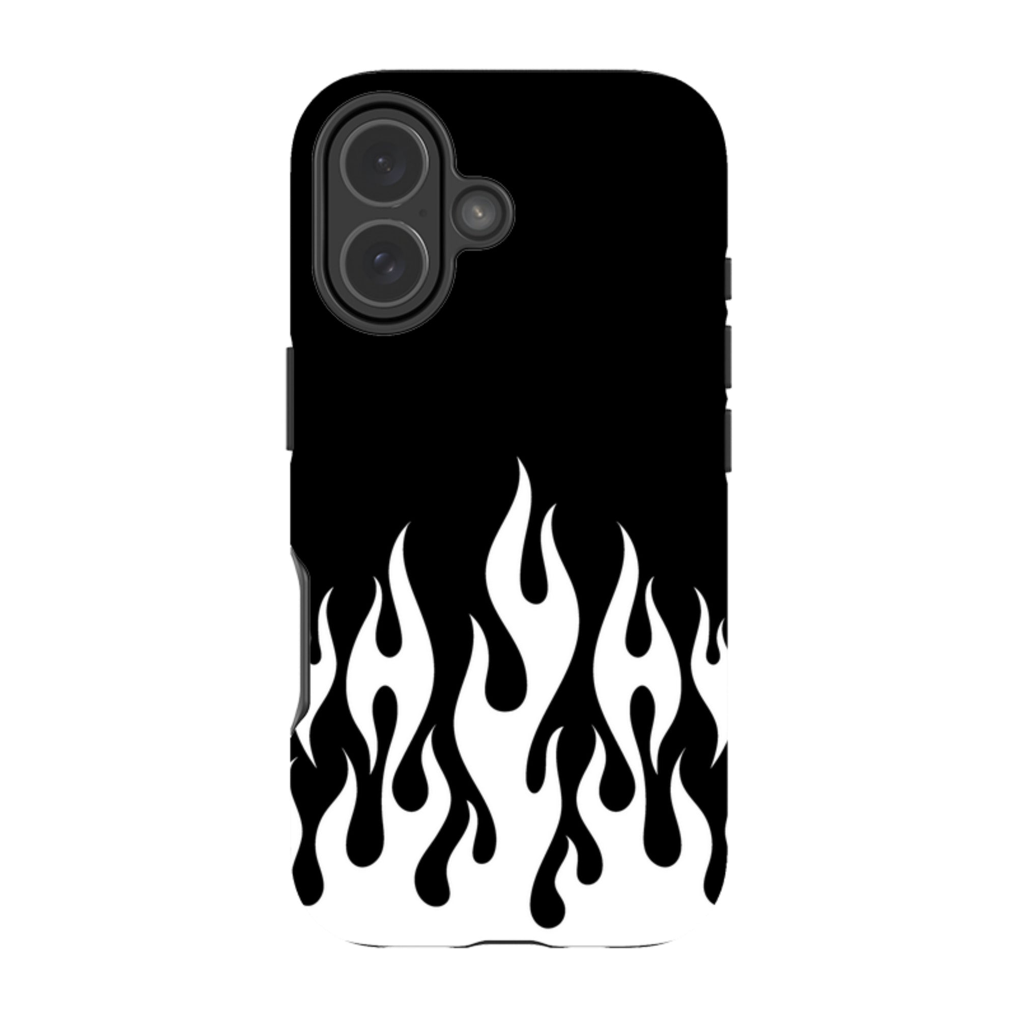 iPhone MagSafe Tough Case -  White Flames