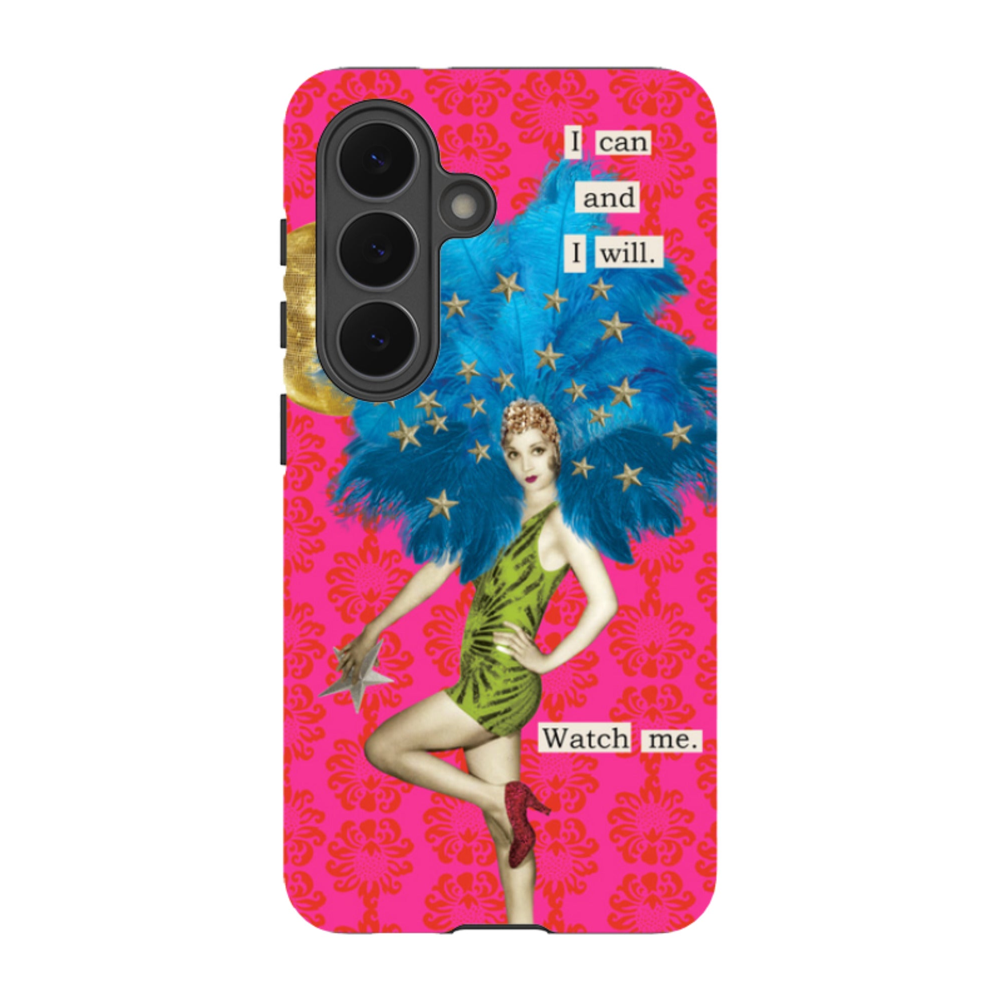 Samsung Tough Case - I Can And I Will By Clare Jordan