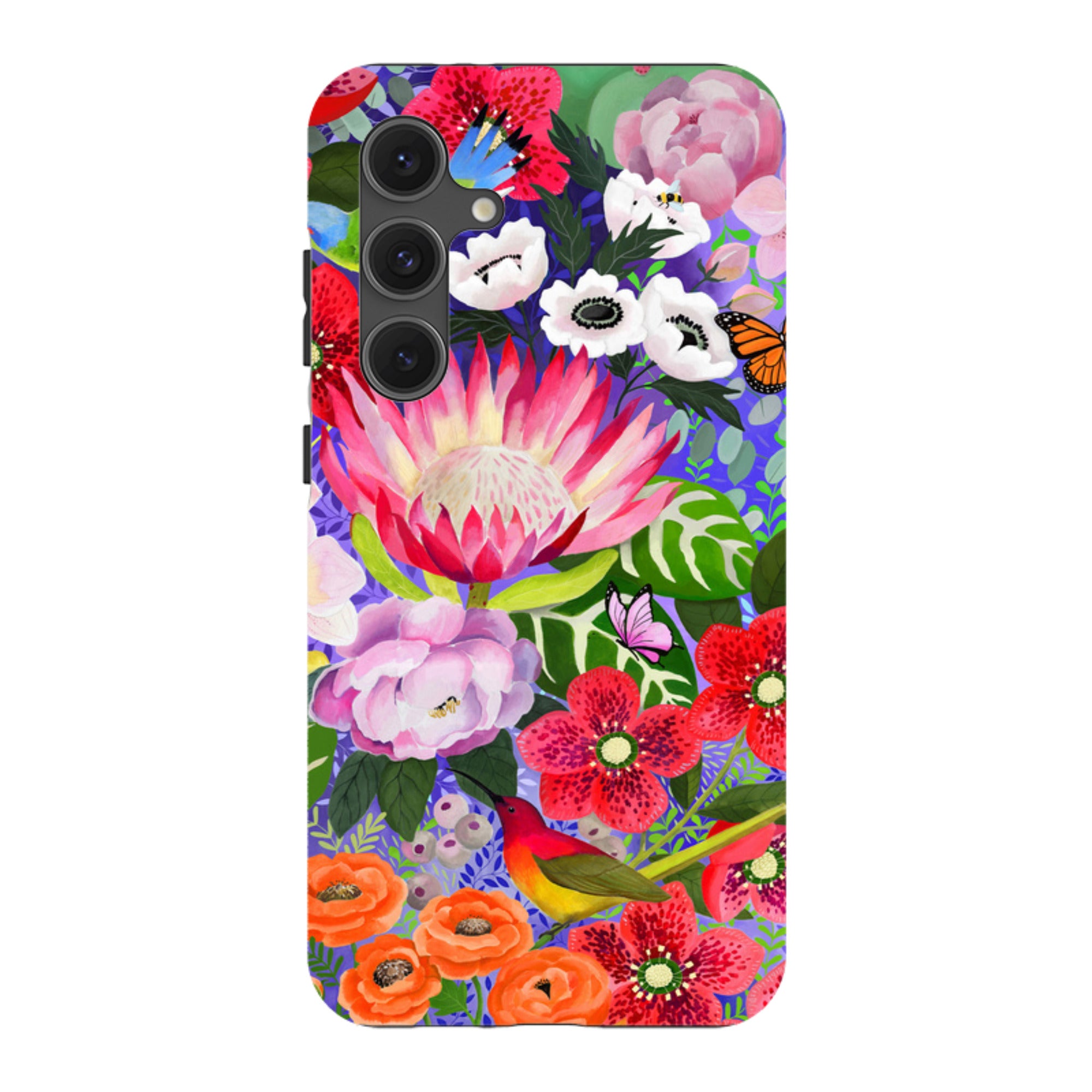 Samsung Tough Case - Exotic Birds By Bex Parkin