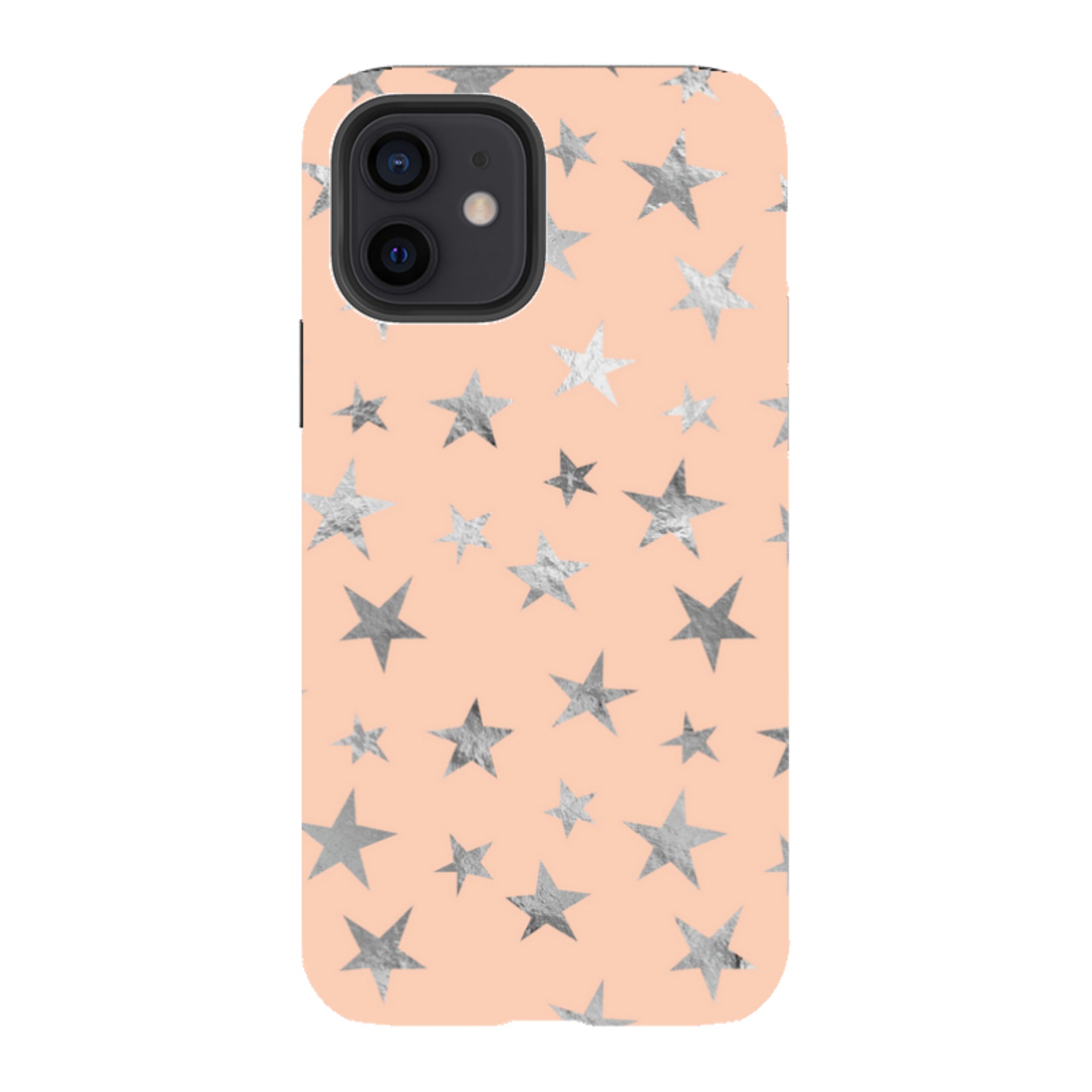 iPhone Tough Case - Pale and Silver Stars
