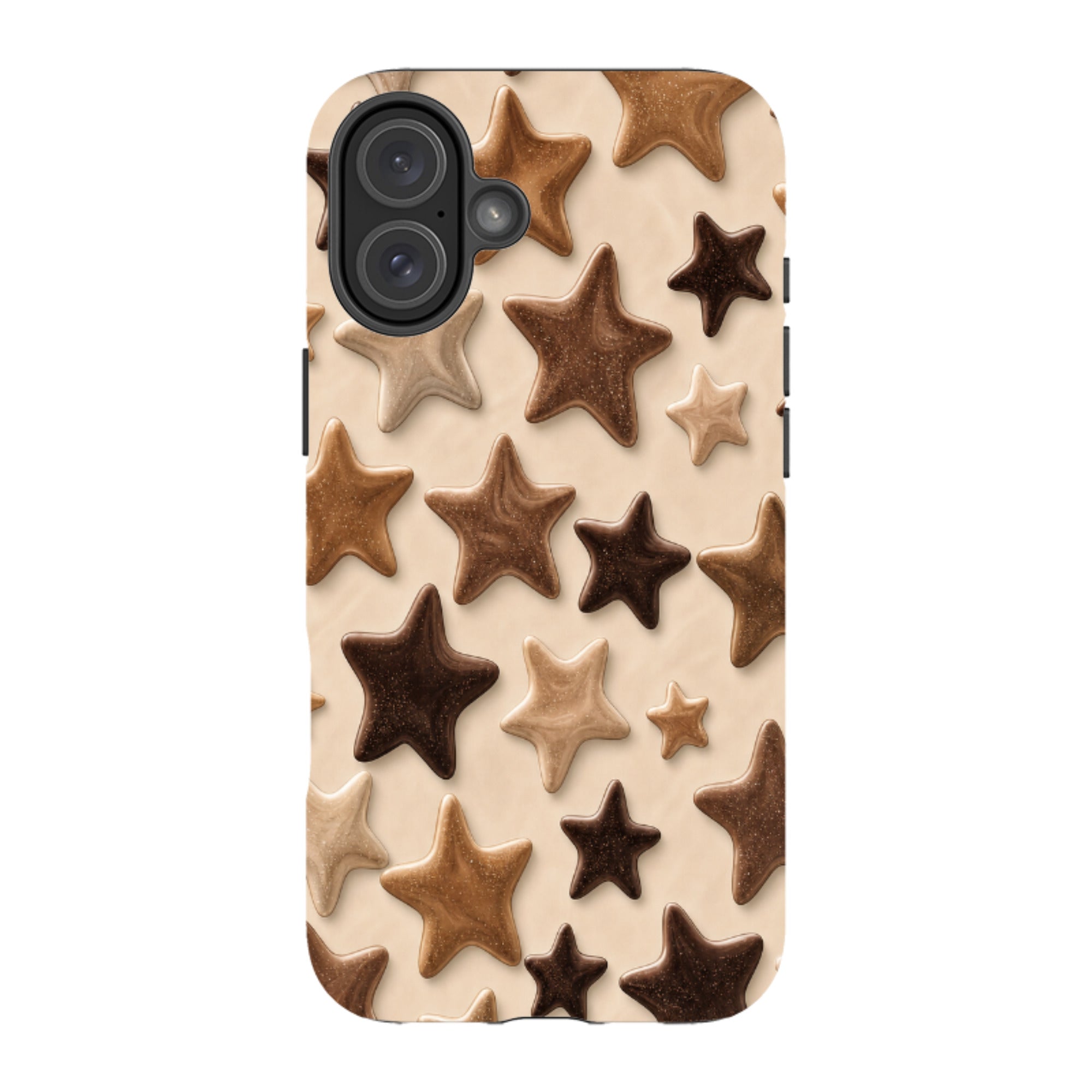 iPhone MagSafe Tough Case - Brown Star